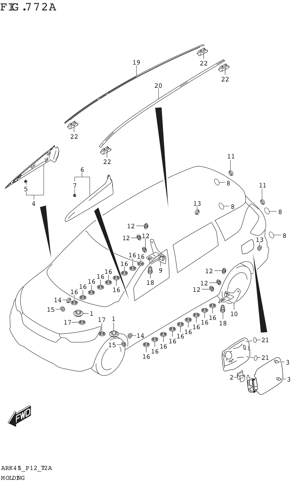 FIG. 772A MOLDING