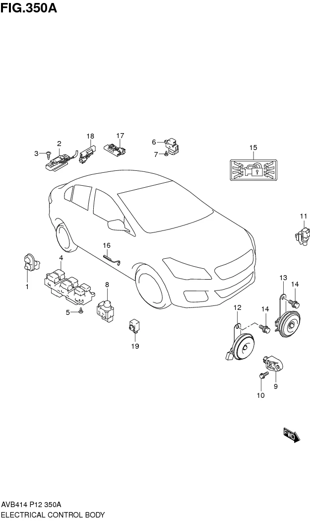 FIG.350A ELECTRICAL CONTROL BODY 