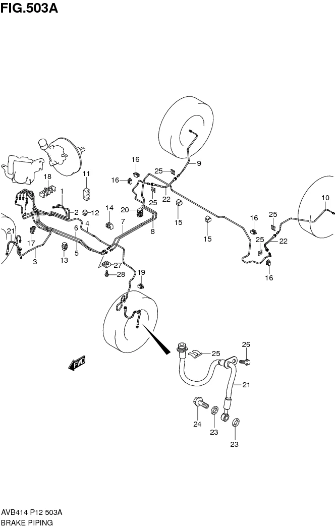 FIG.503A BRAKE PIPING 