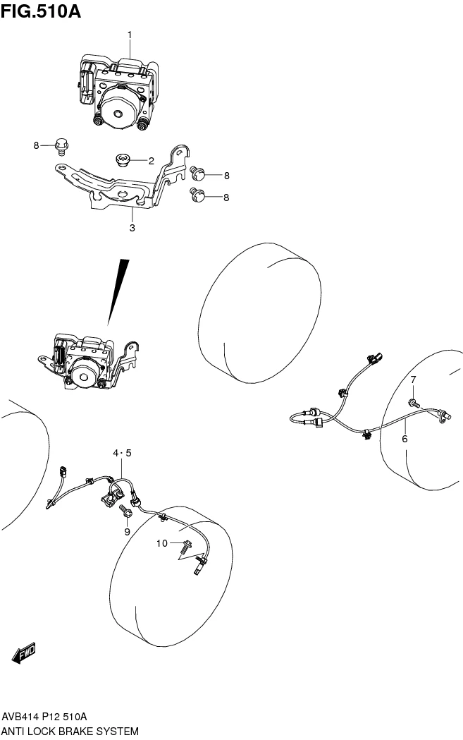 FIG.510A ANTI LOCK BRAKE SYSTEM 