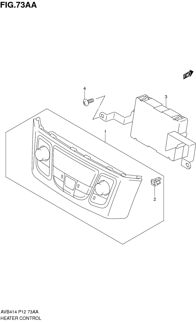 FIG.73AA HEATER CONTROL 