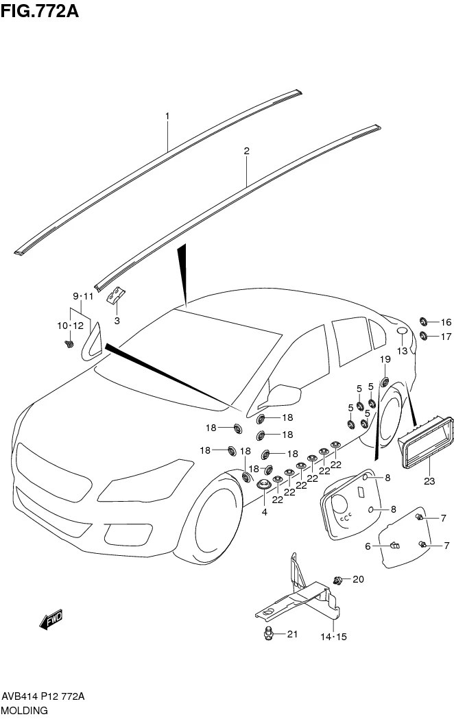 FIG.772A MOLDING 
