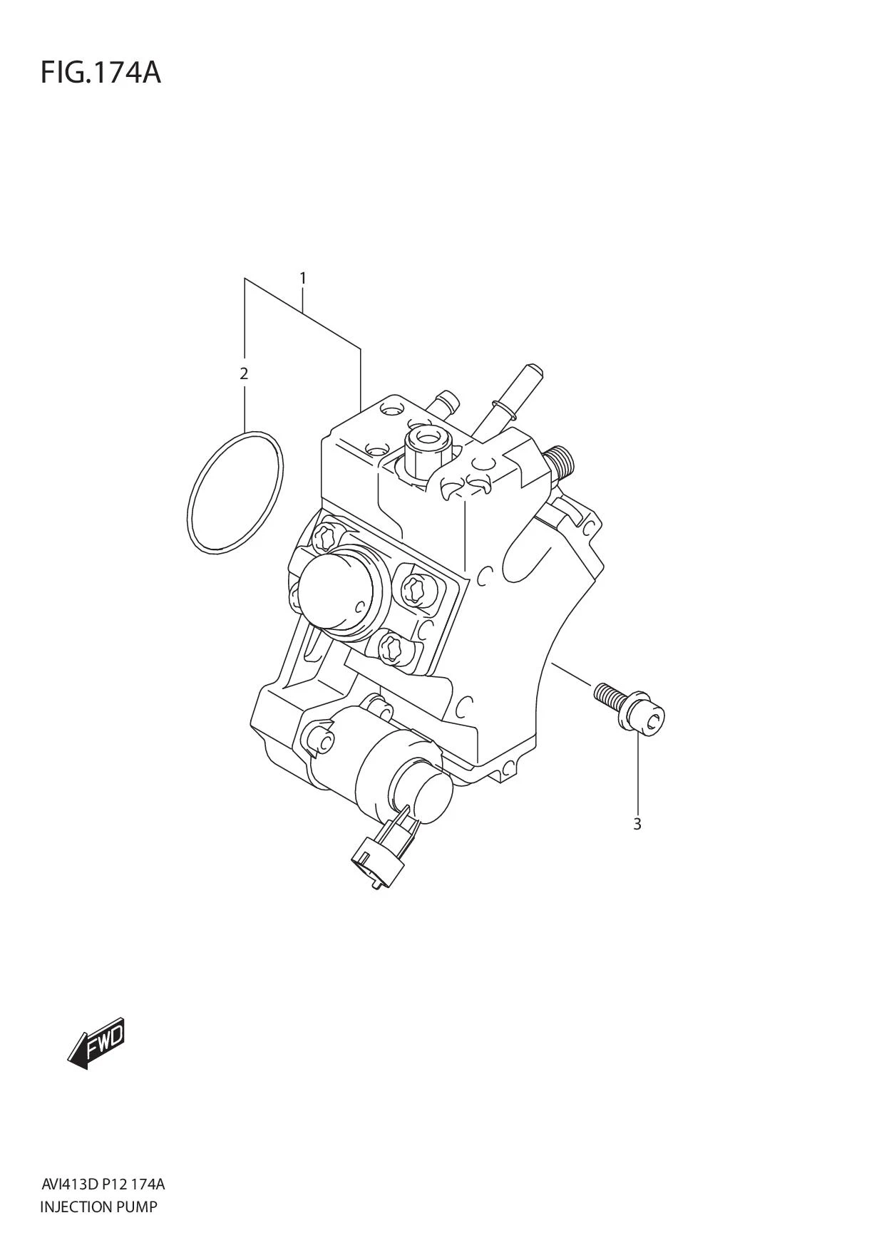 FIG.174A INJECTION PUMP