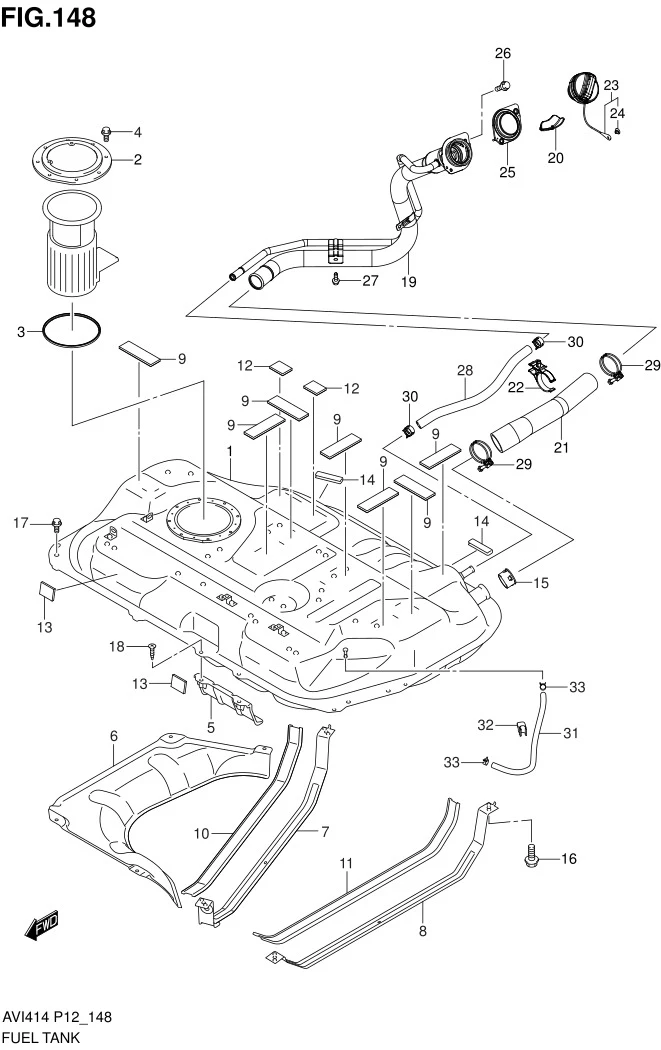 FIG.148 FUEL TANK