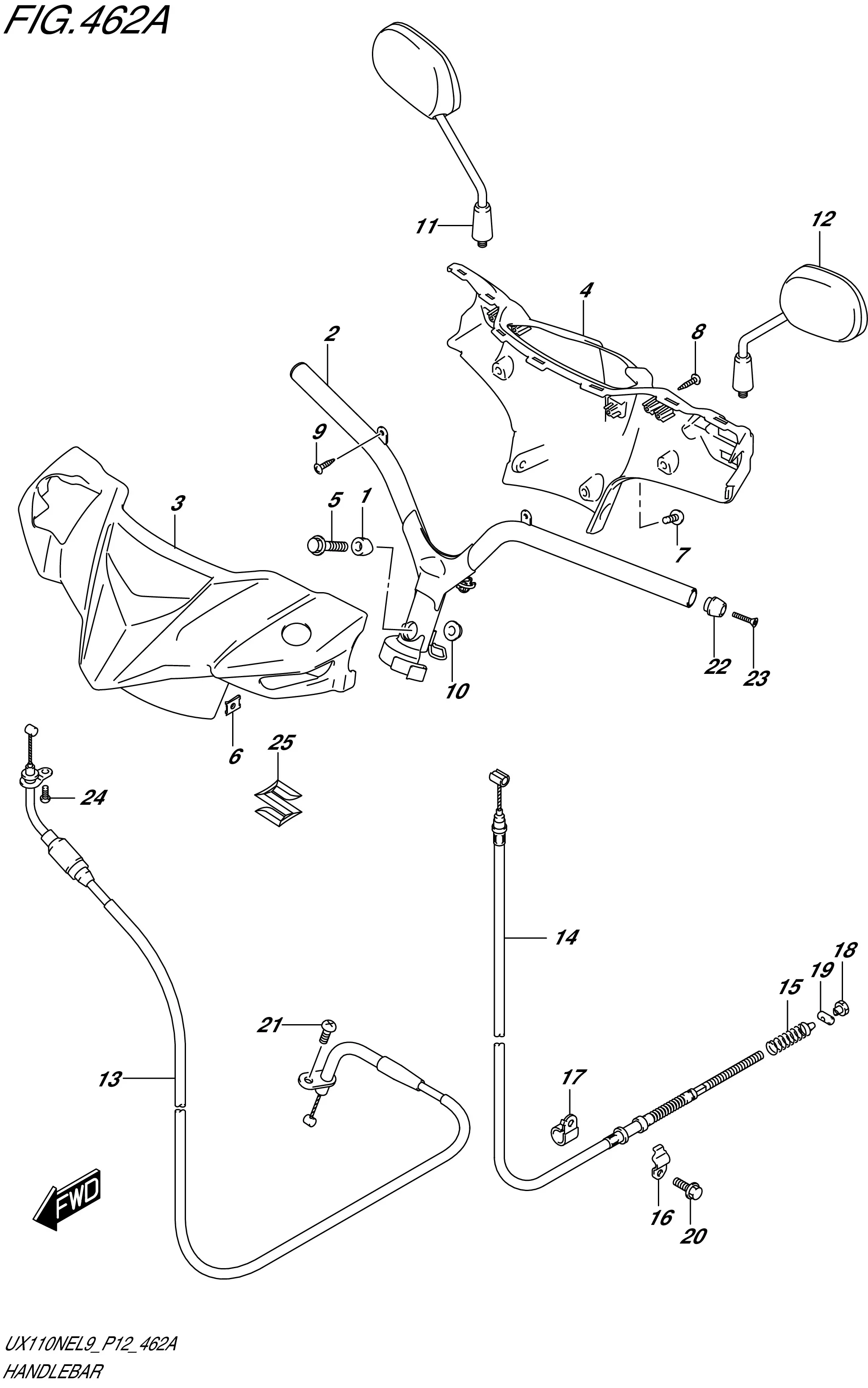 FIG. 462A HANDLEBAR