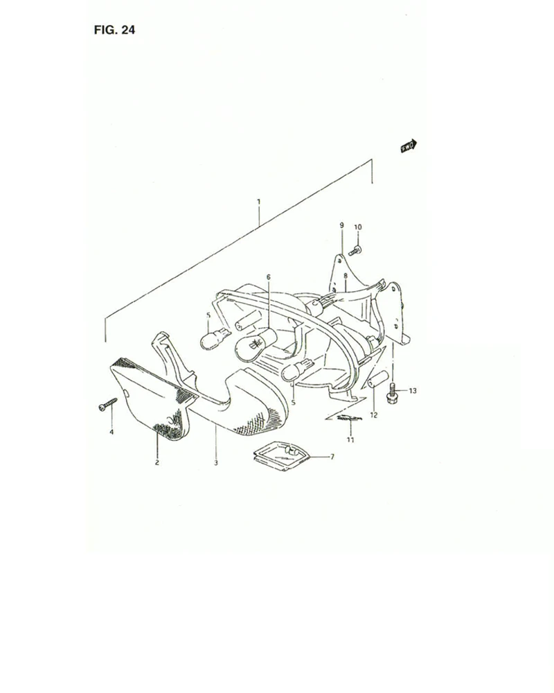 FIG. 24 TAIL LAMP