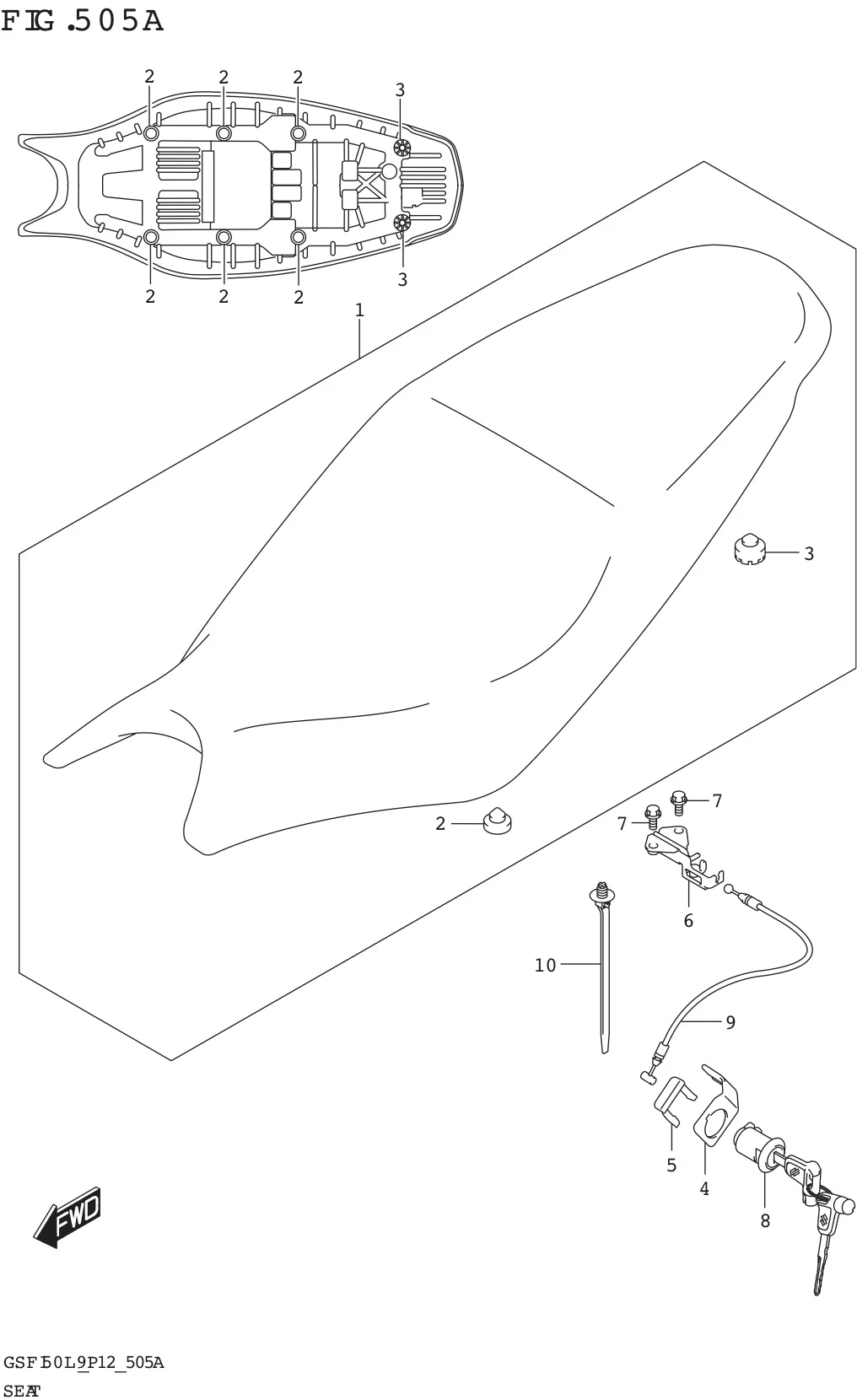 FIG. 505A SEAT