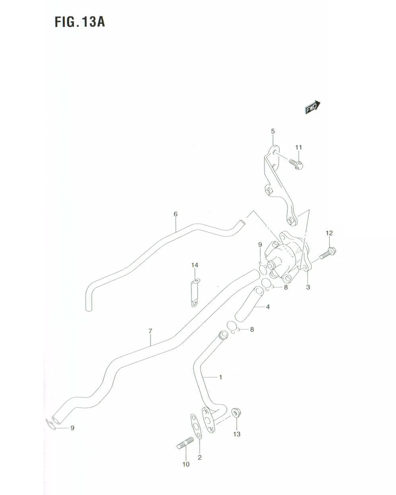 FIG. 13A 2ND AIR (MODEL K6/K7)