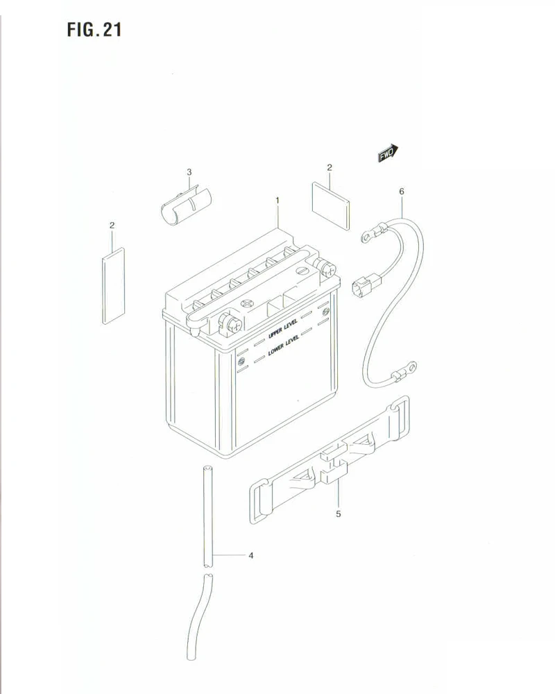 FIG. 21 BATTERY