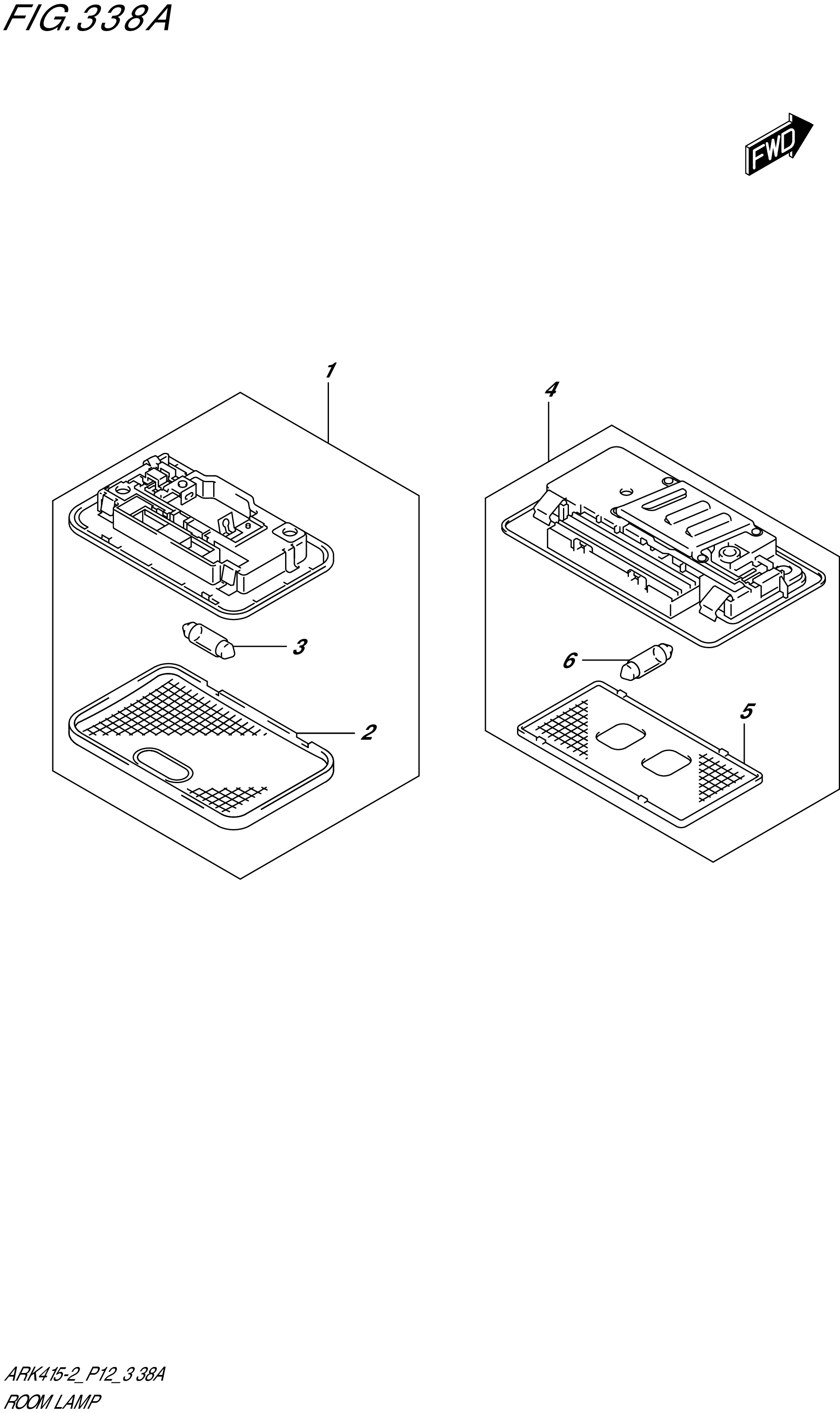 FIG.338A-ROOM LAMP (GA)