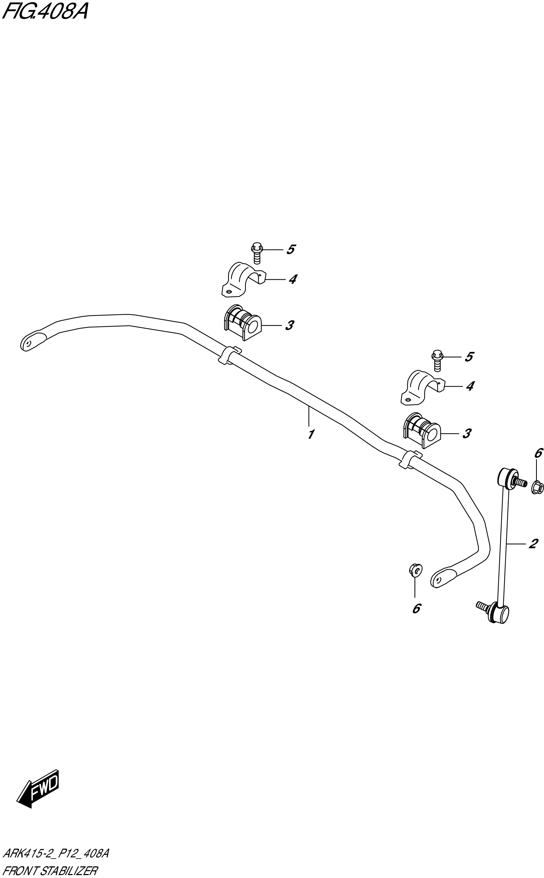 FIG.408A-FRONT SUSPENSION