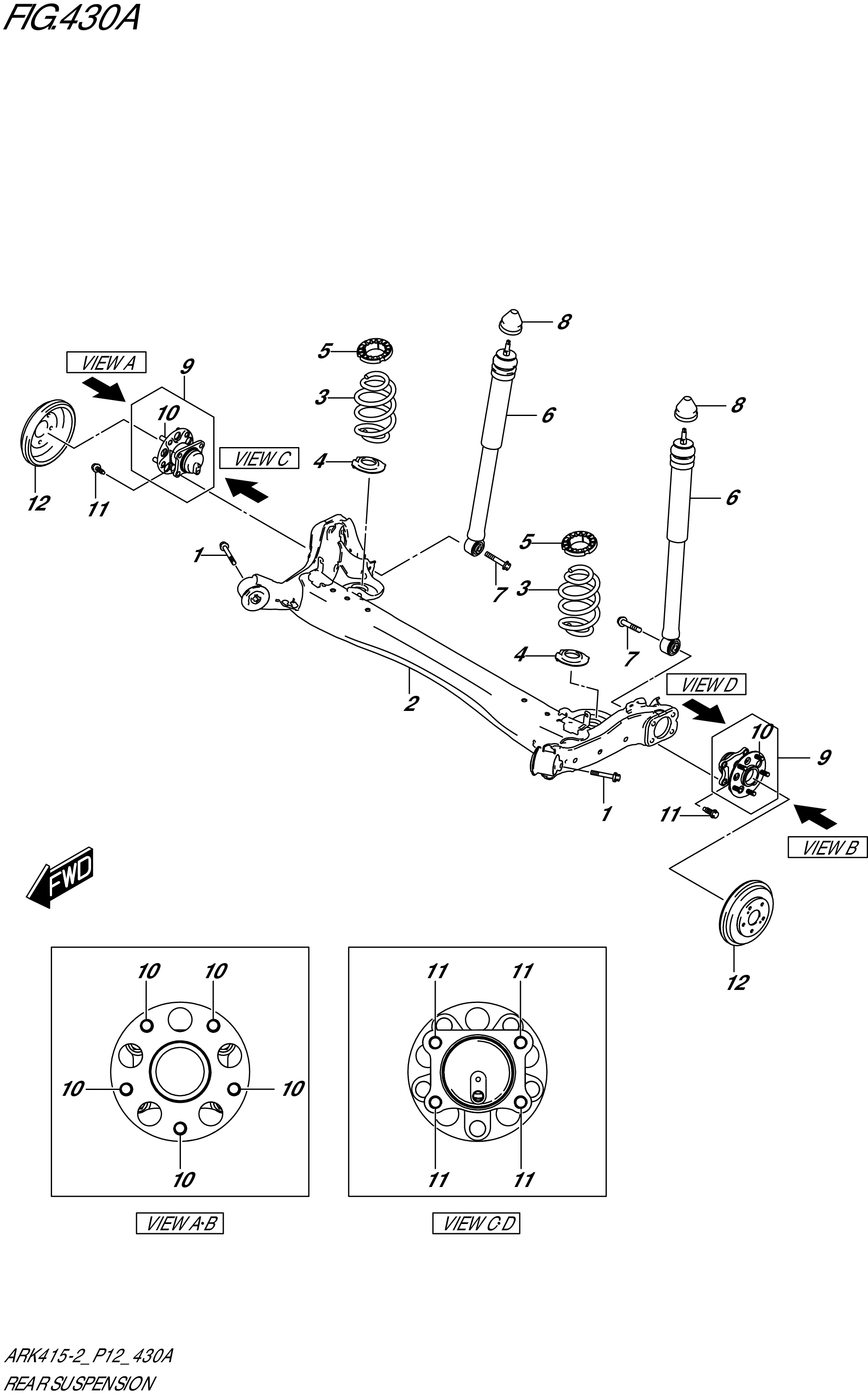 FIG.430A-REAR SUSPENSION