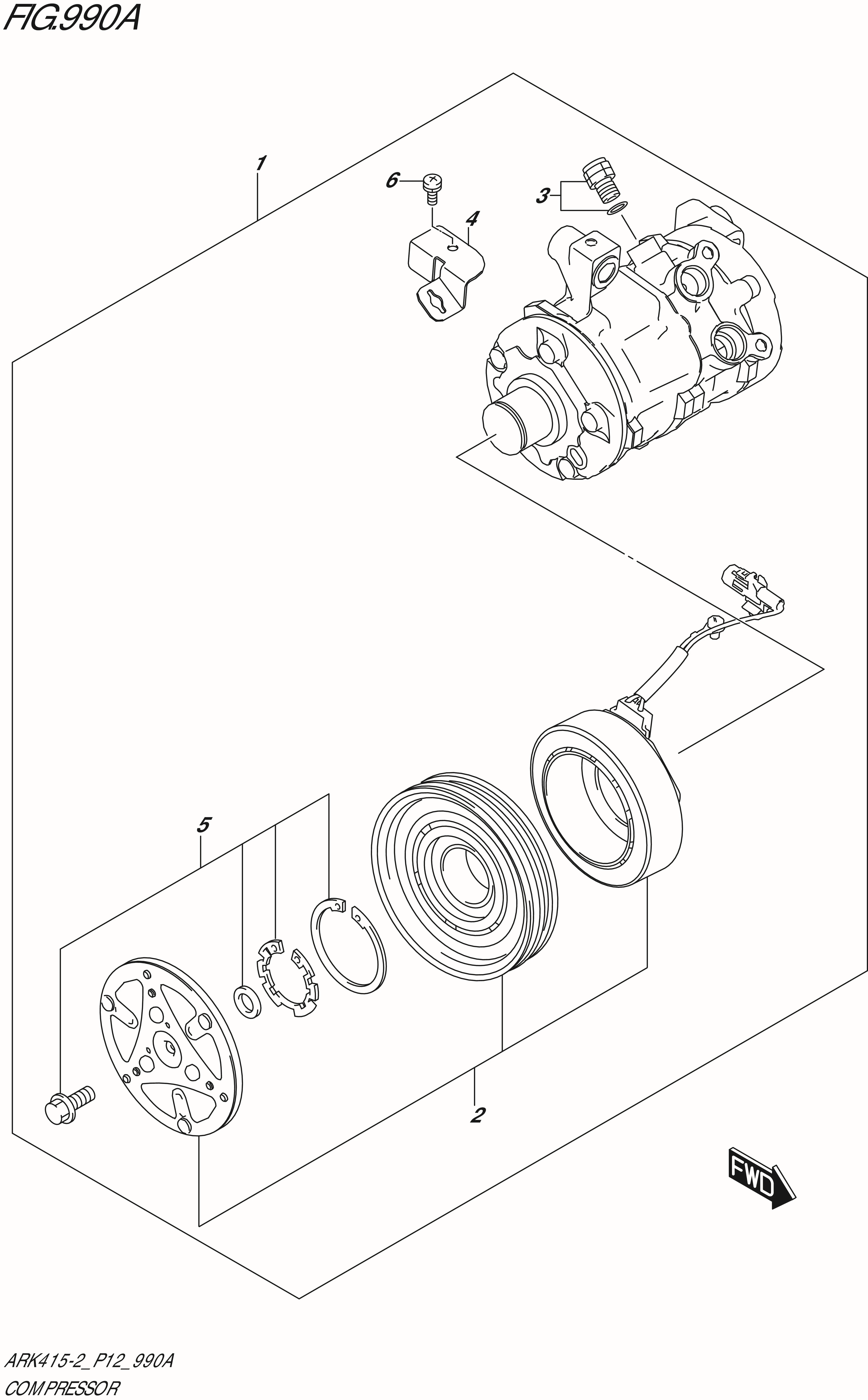 FIG. 990A - COMPRESSOR