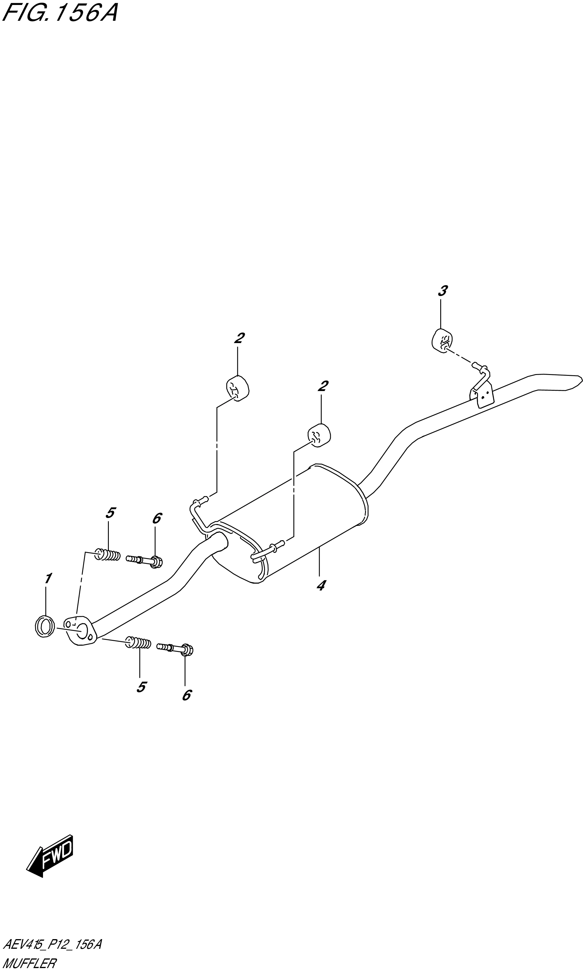 FIG. 156A MUFFLER
