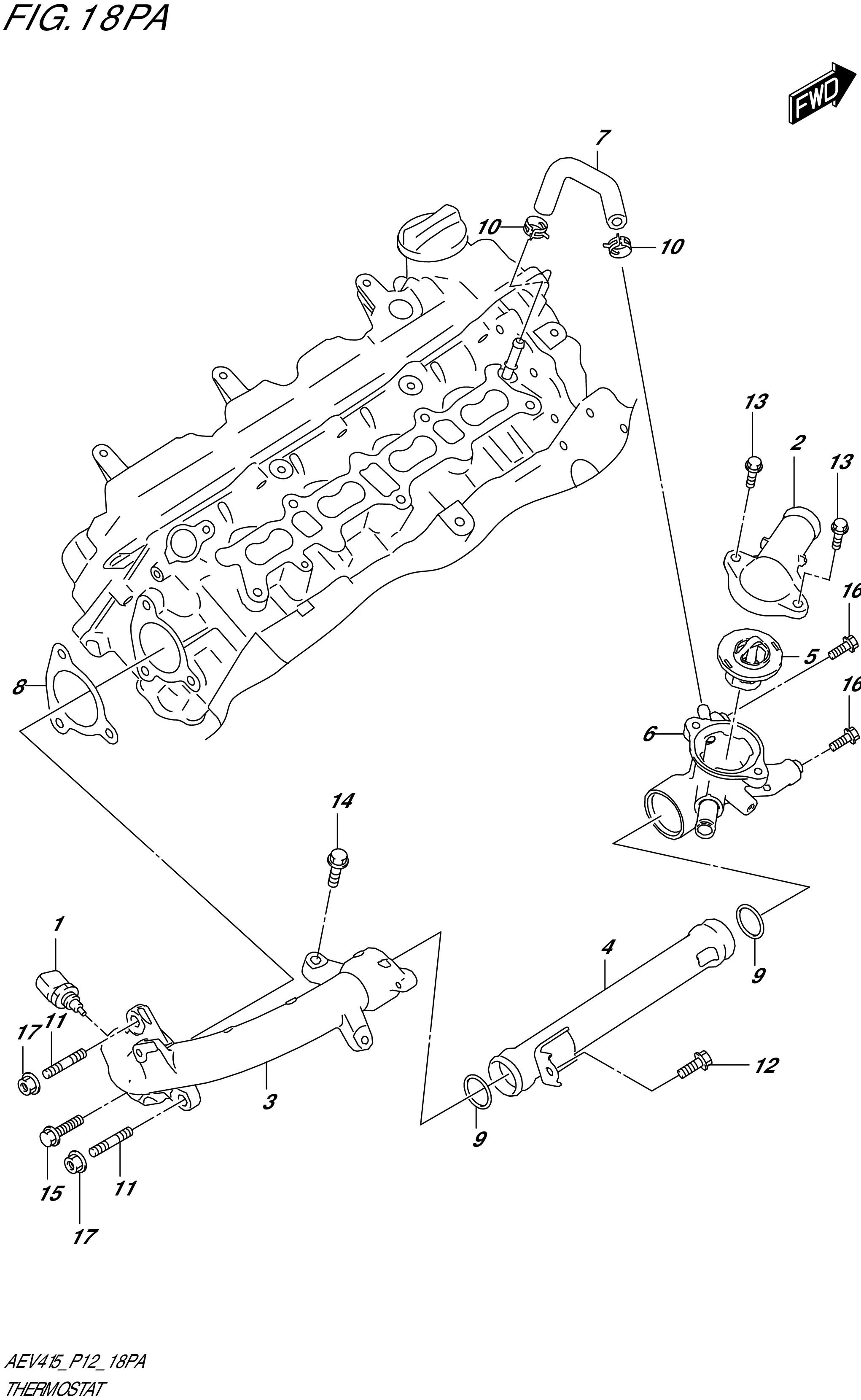FIG. 18PA THERMOSTAT