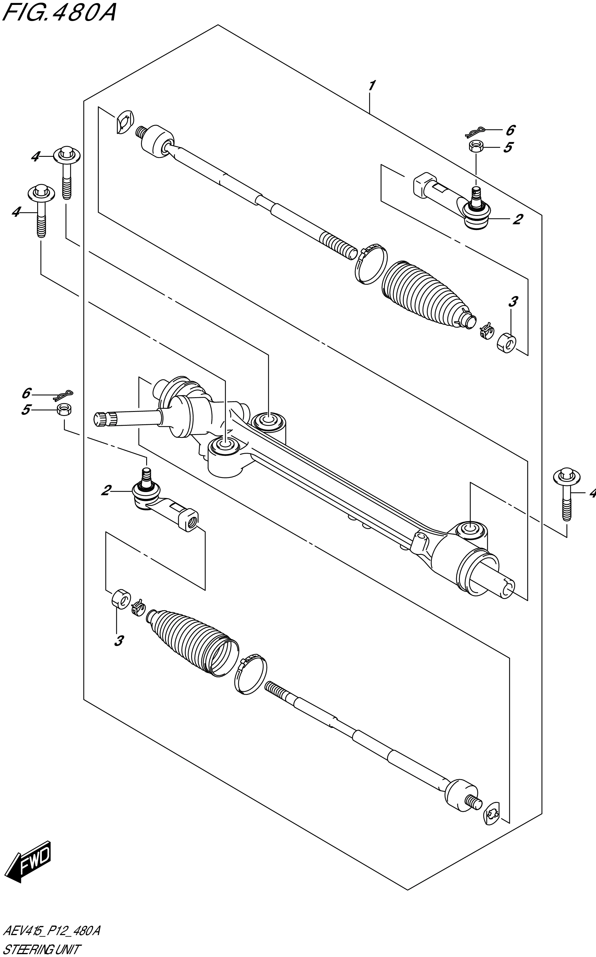 FIG. 480A - STEERING UNIT