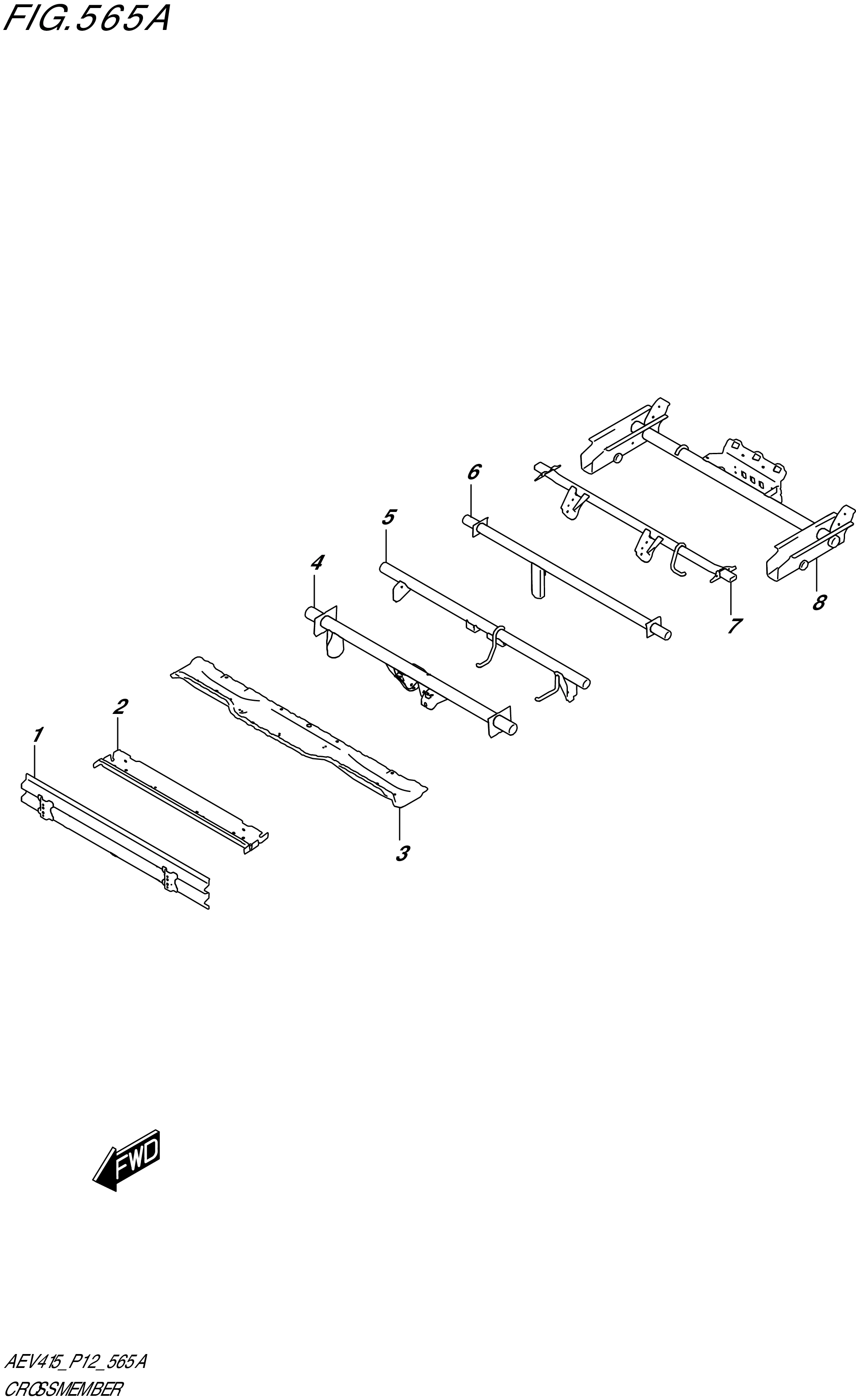 FIG. 565A - CROSSMEMBER