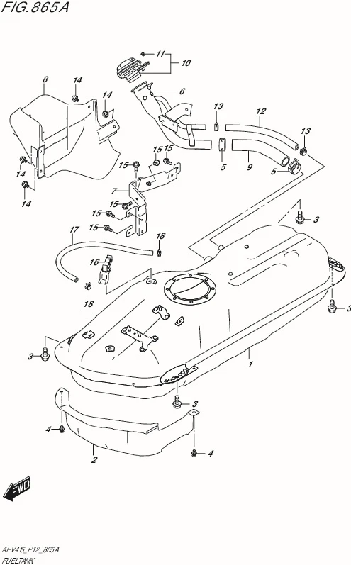 FIG. 865A - FUEL TANK