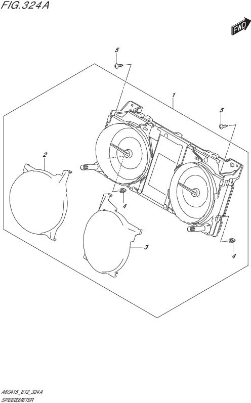 FIG/324A-SPEEDOMETER