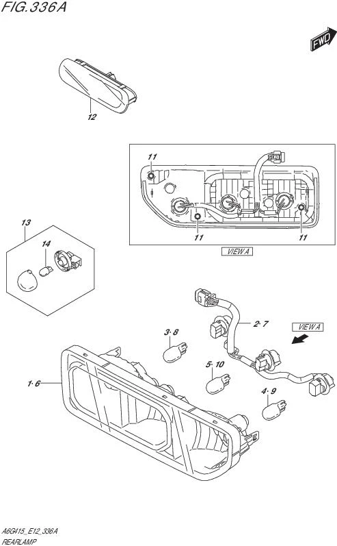 FIG.336A-REAR LAMP
