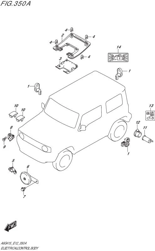 FIG.350A-ELECTRICAL CONTROL BODY