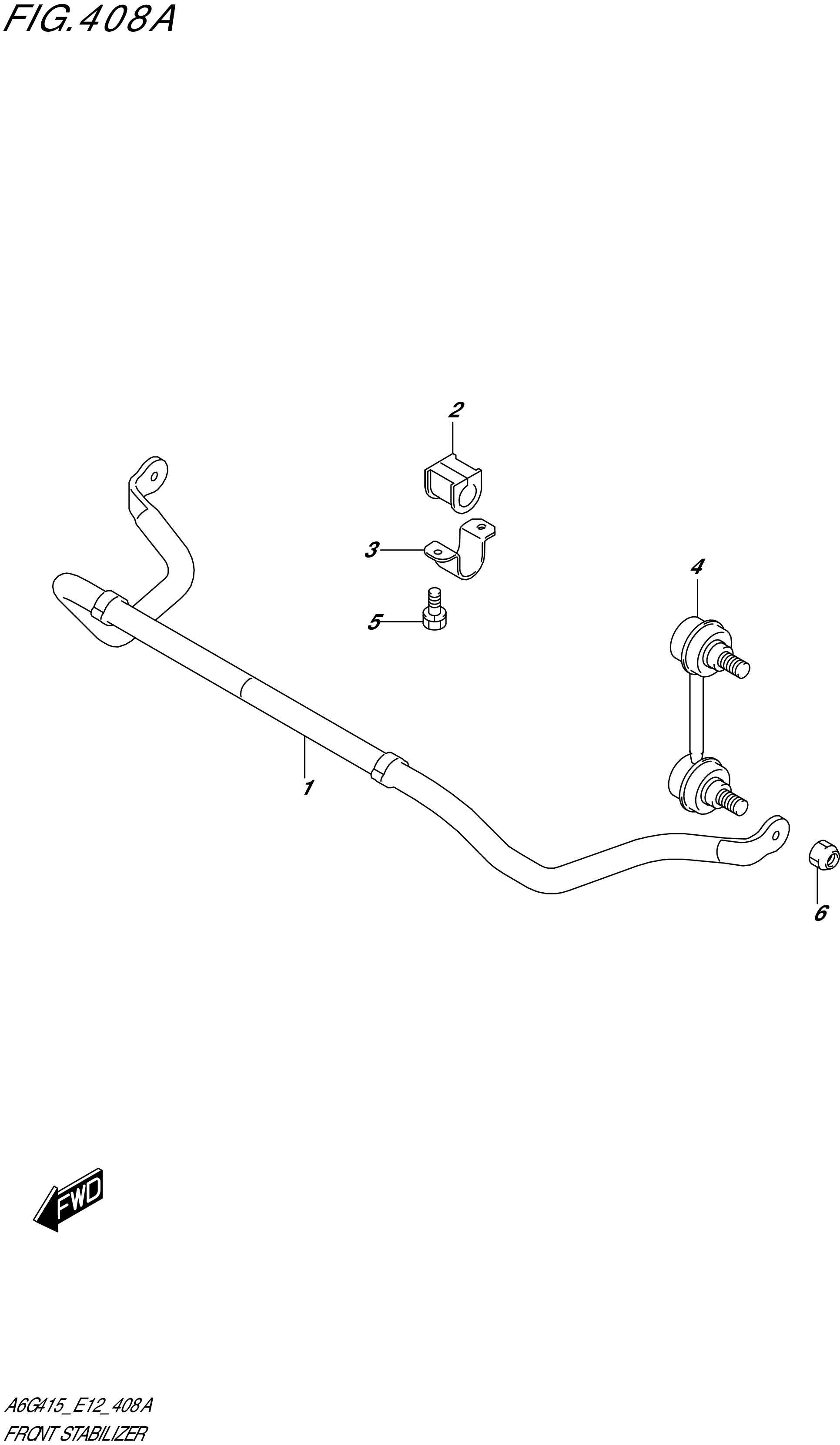 FIG. 408A- FRONT STABILIZER