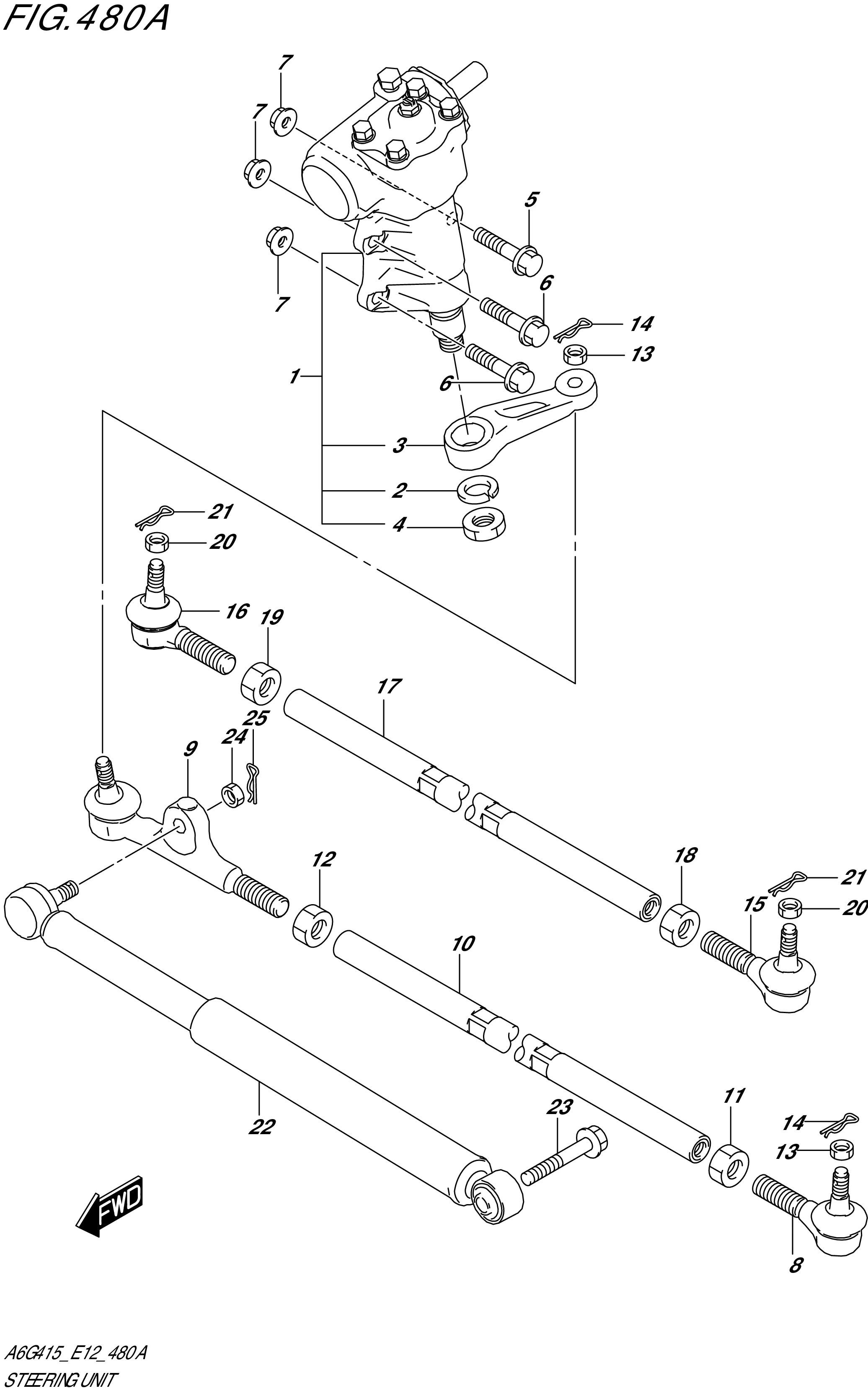 FIG. 480A- STEERING UNIT