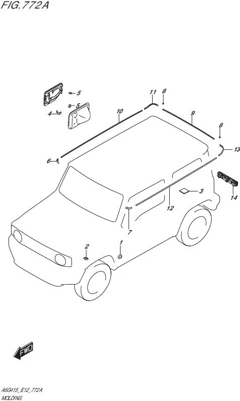 FIG.772A-MOLDING