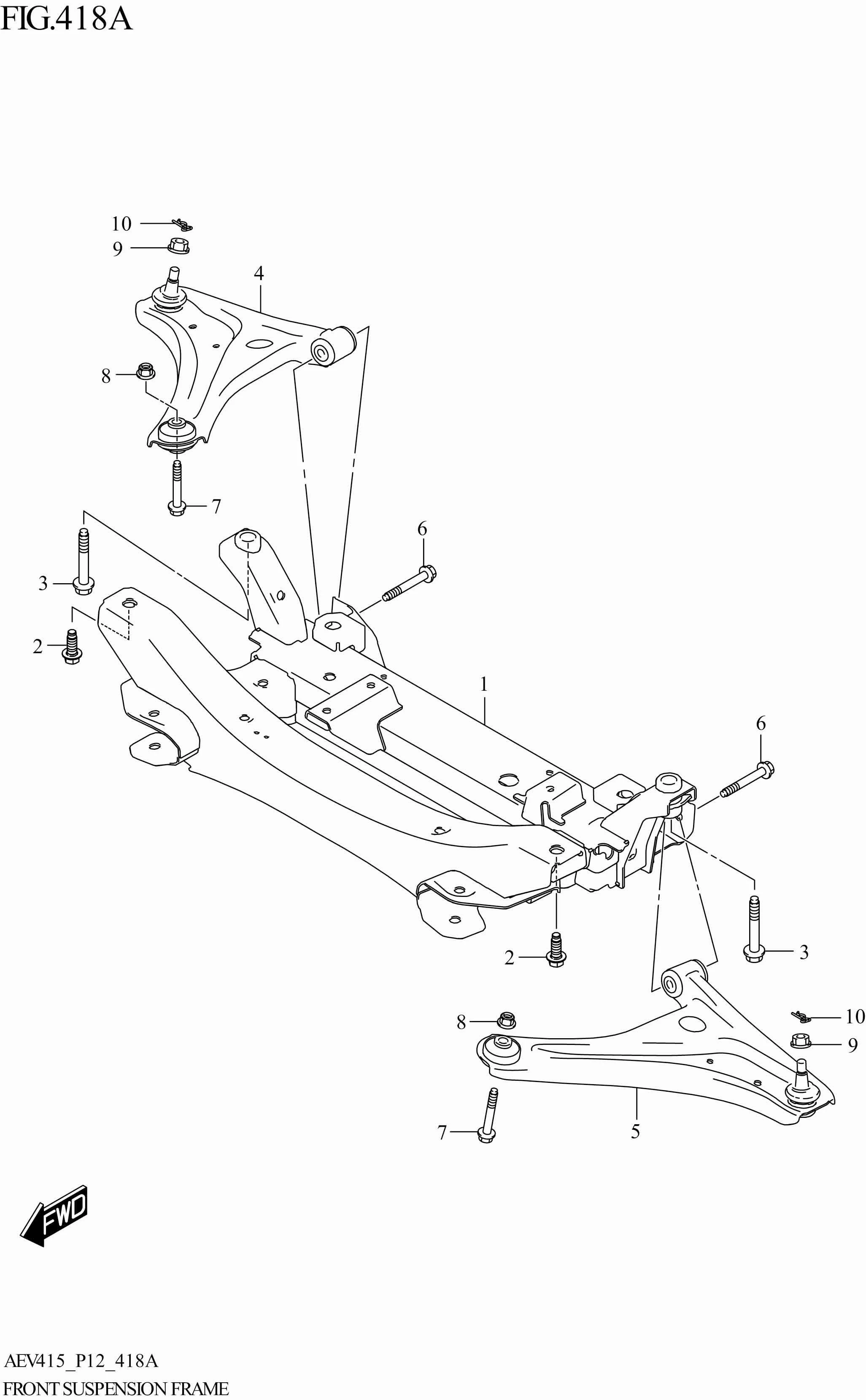 Suspension Suzuki Spare Part Suzuki Indonesia