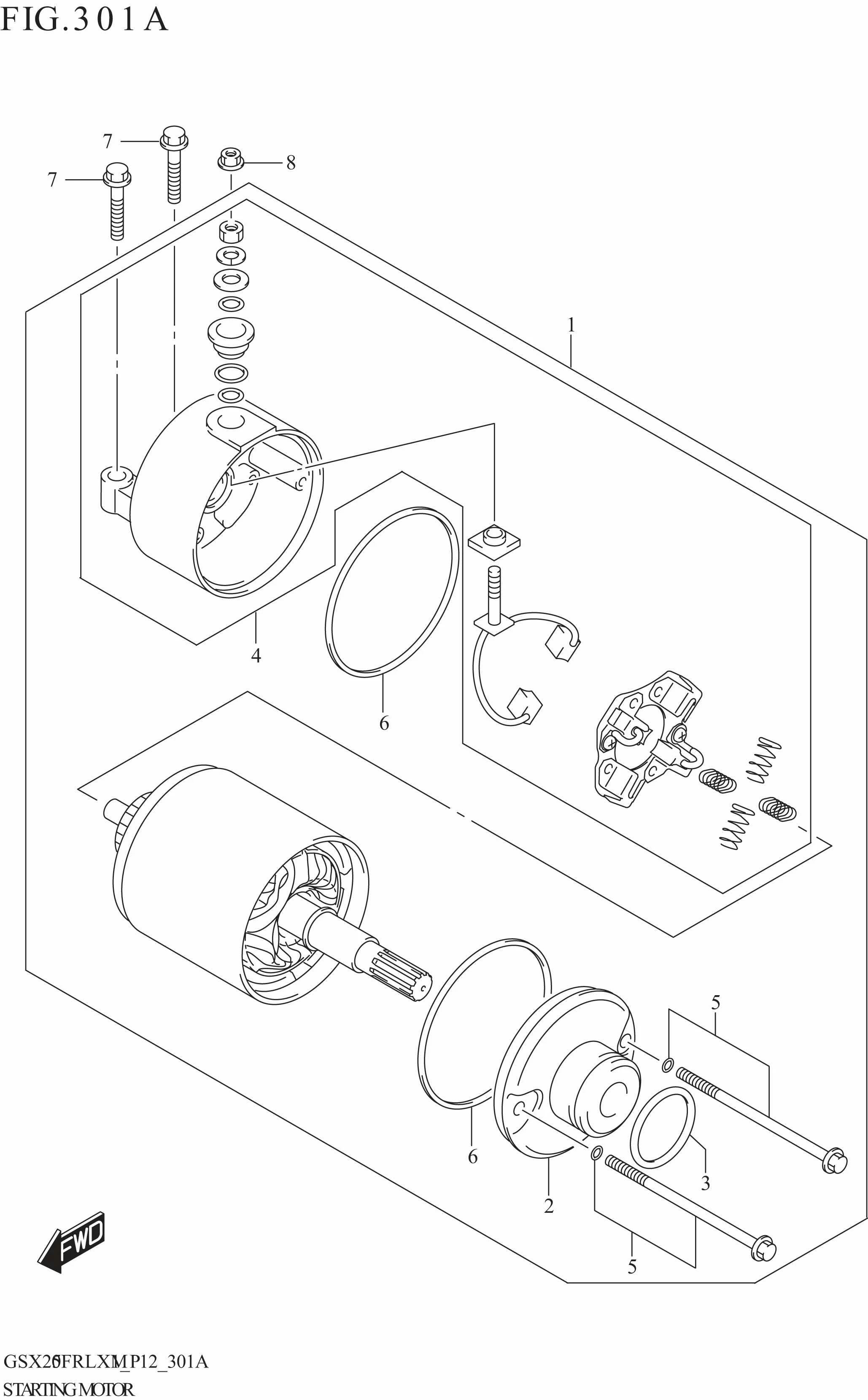 STARTING MOTOR