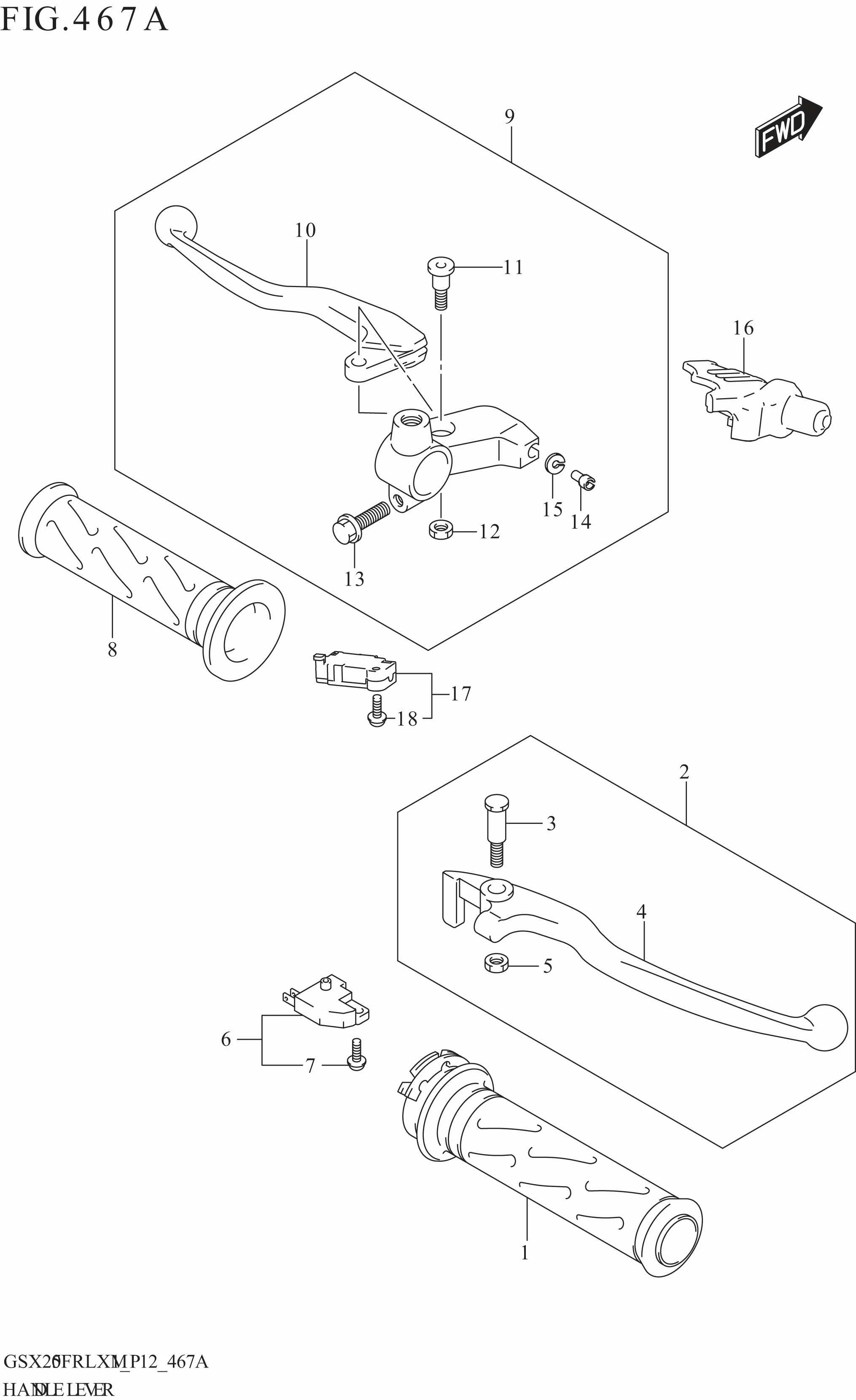 HANDLE LEVER
