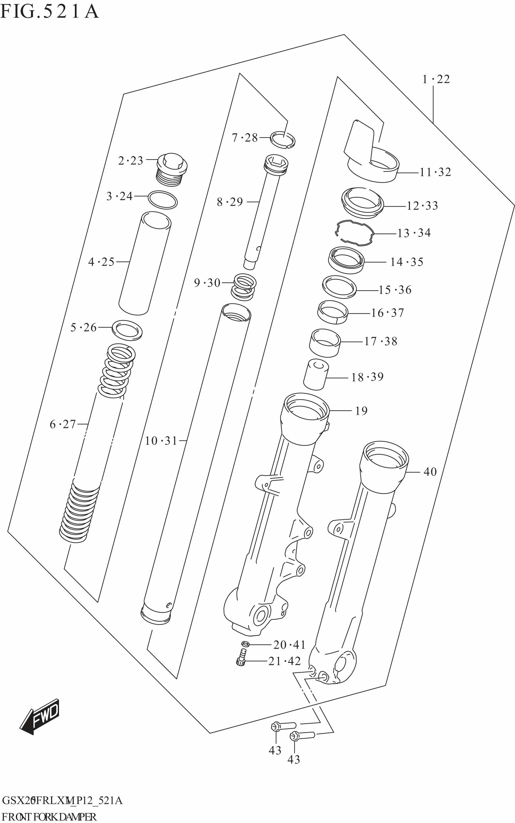 FRONT FORK DAMPER