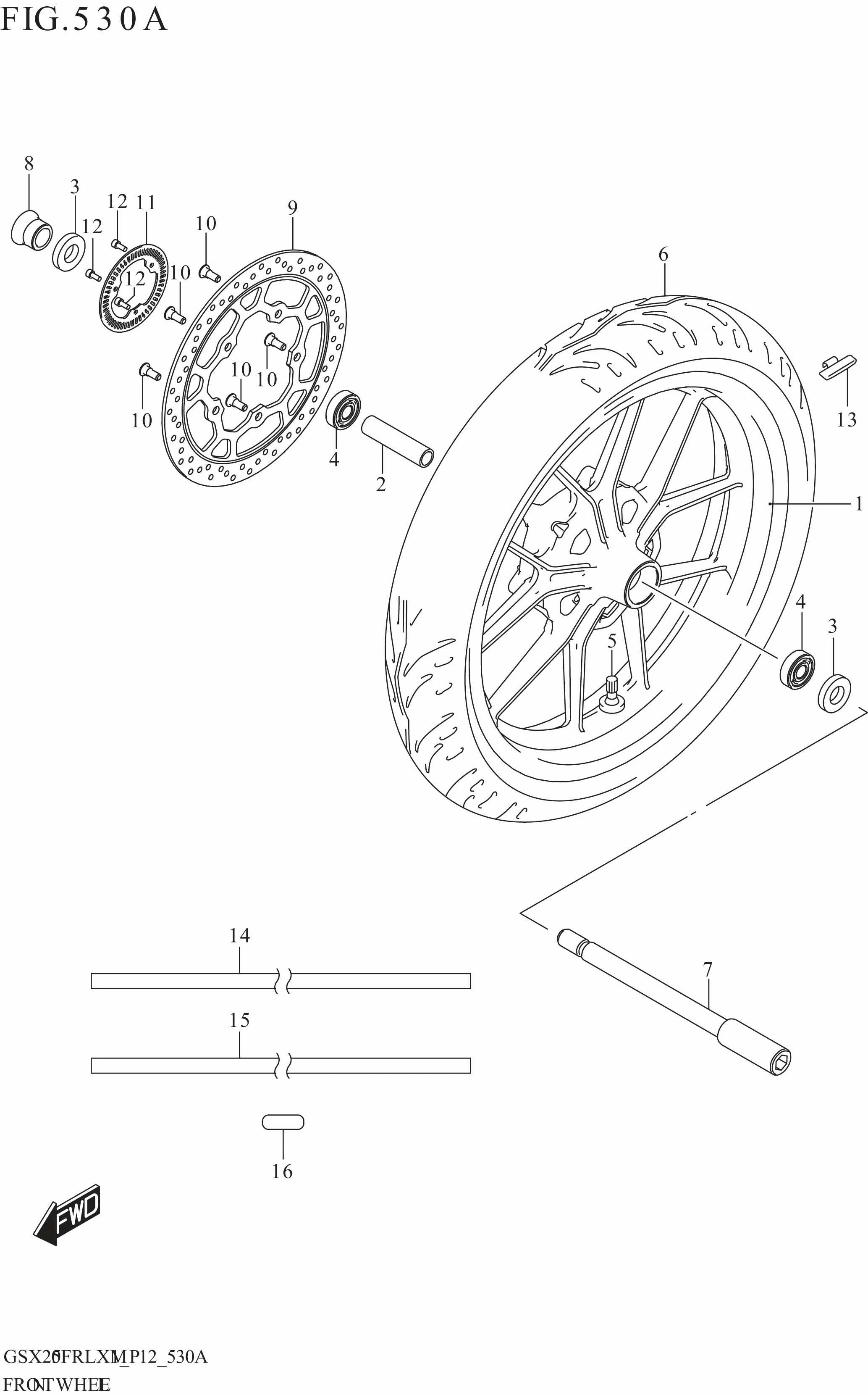 FRONT WHEEL