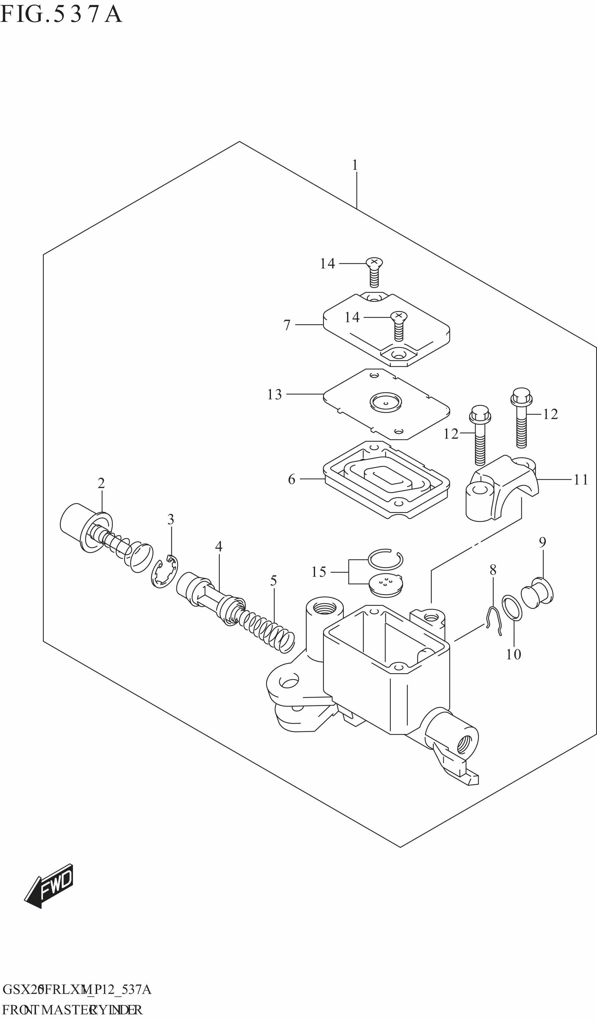 FRONT MASTER CYLINDER