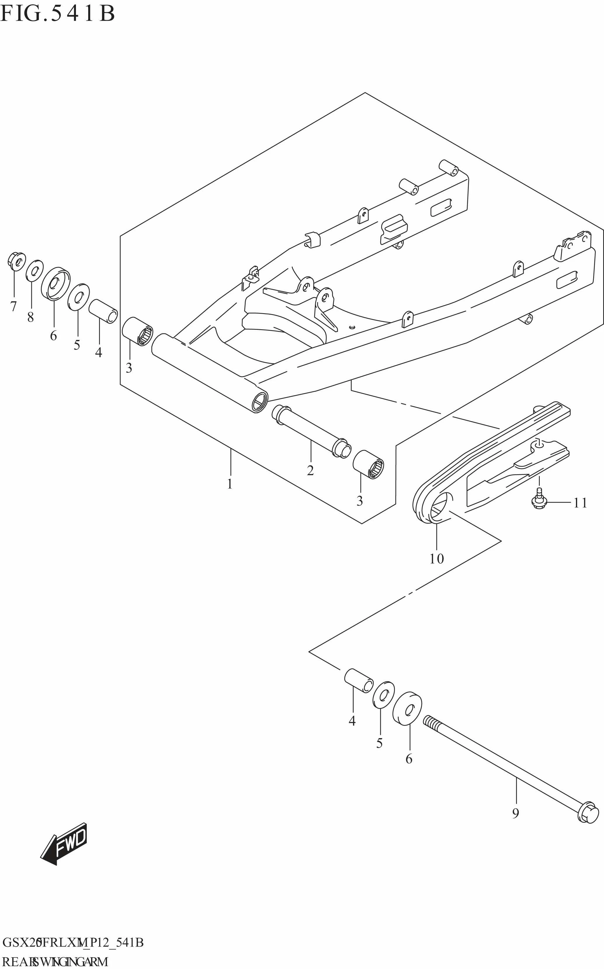 REAR SWINGINGARM
