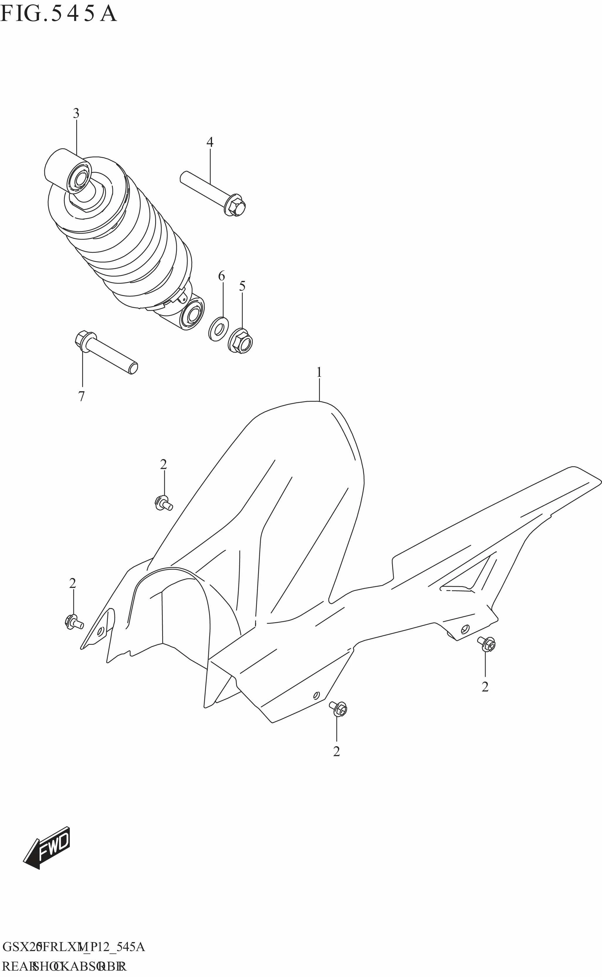 REAR SHOCK ABSORBER