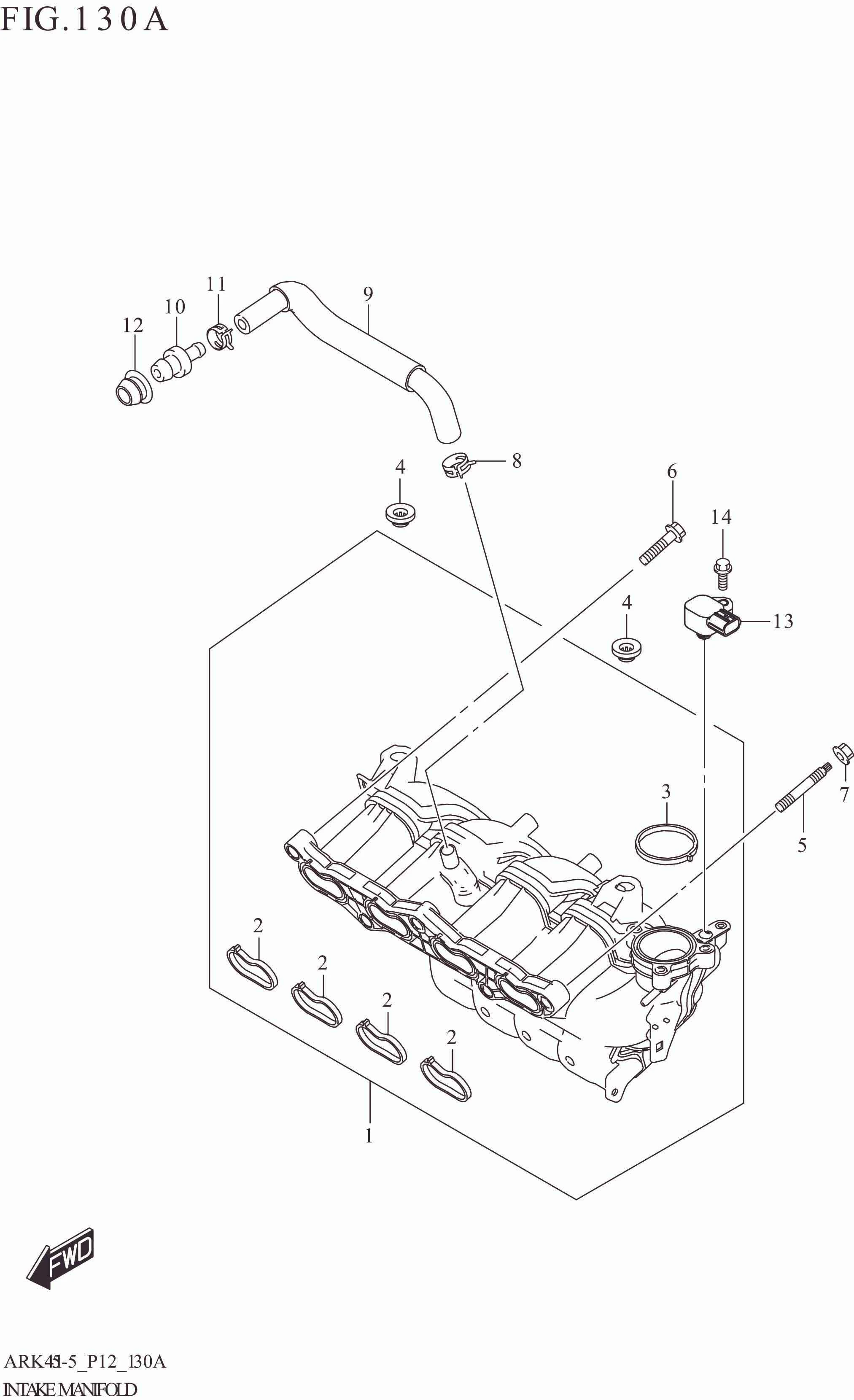 130A INTAKE MANIFOLD
