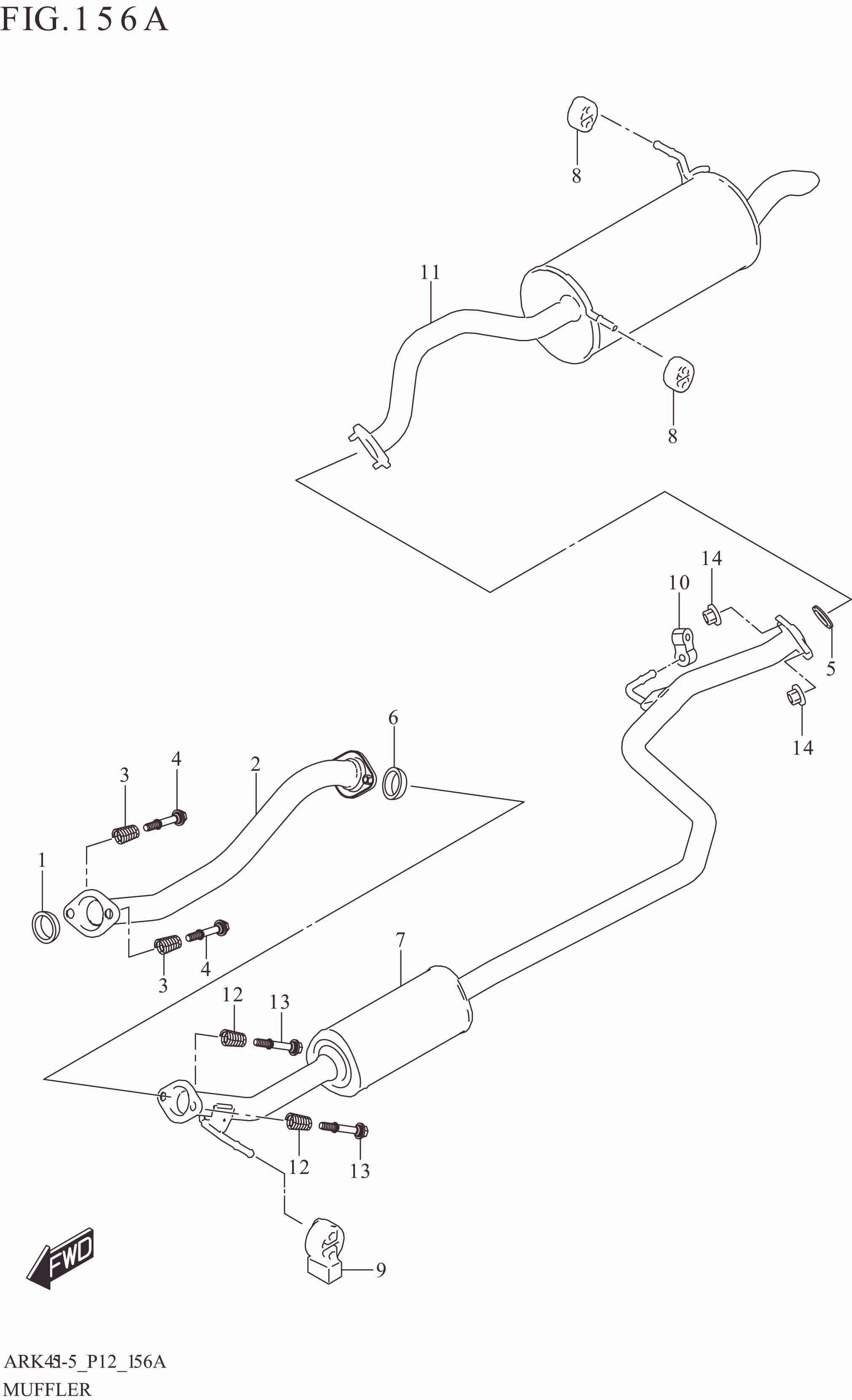 156A MUFFLER