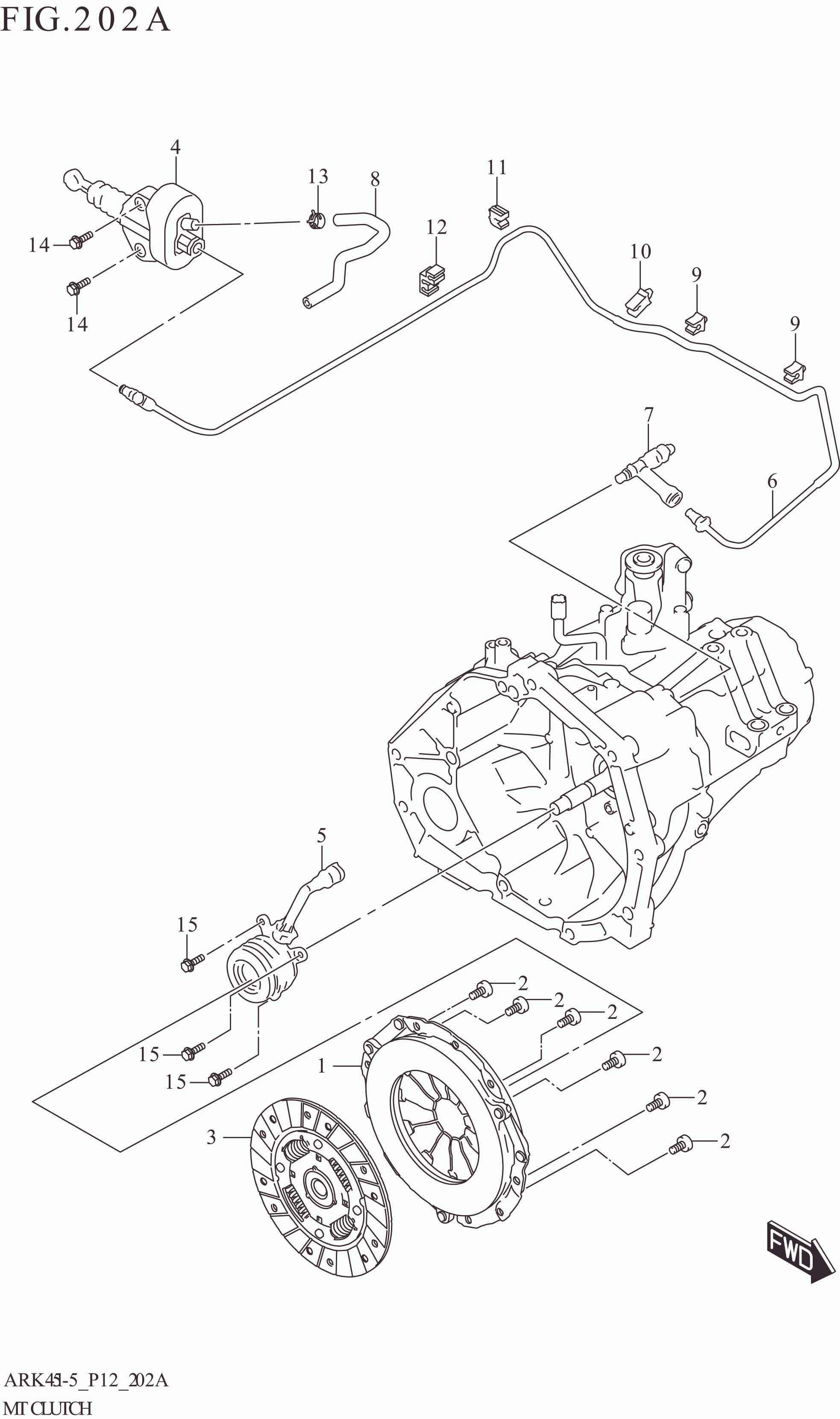 202A MT CLUTCH (5MT)