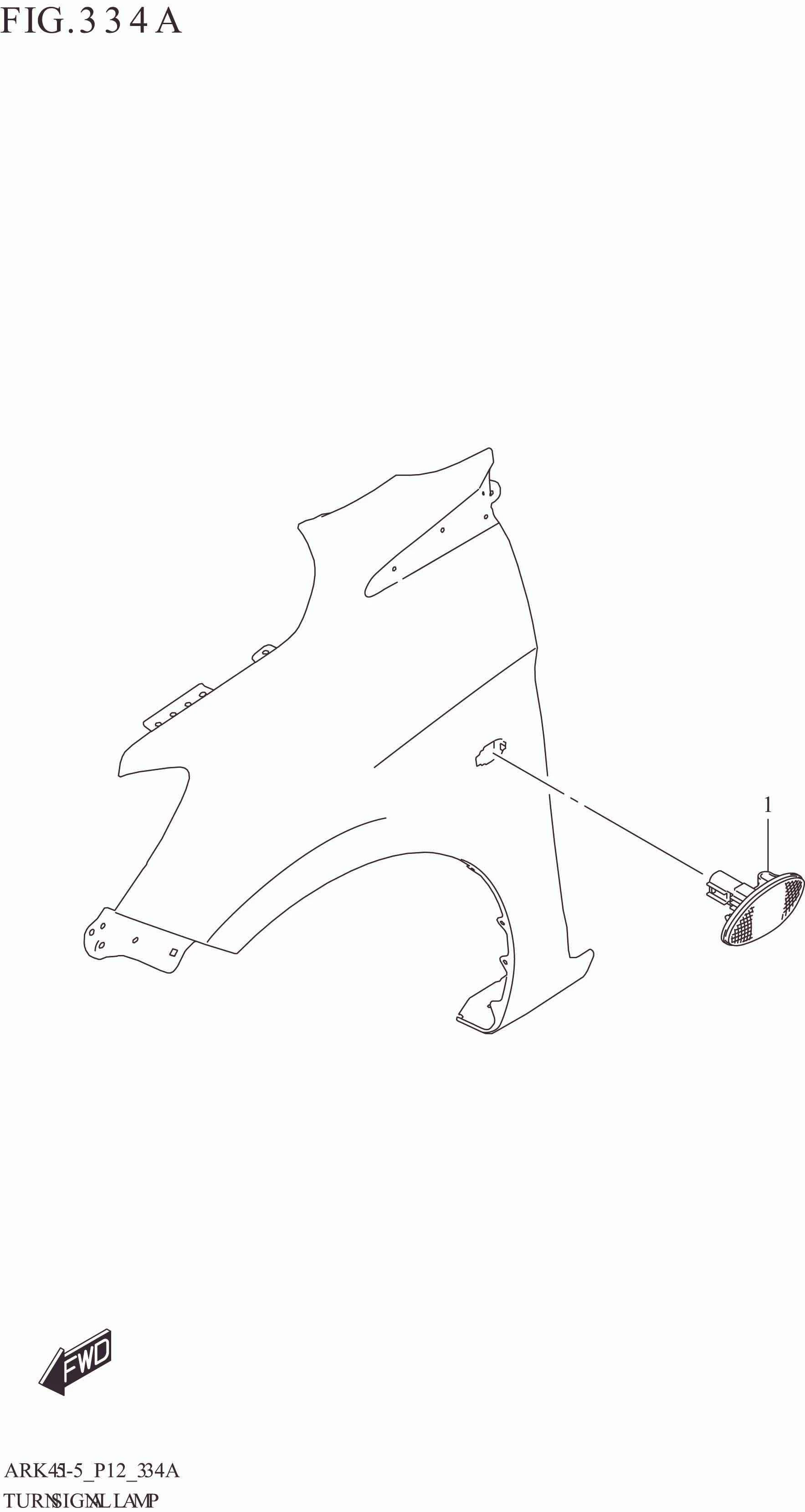 334A TURN SIGNAL LAMP (N_EASS)