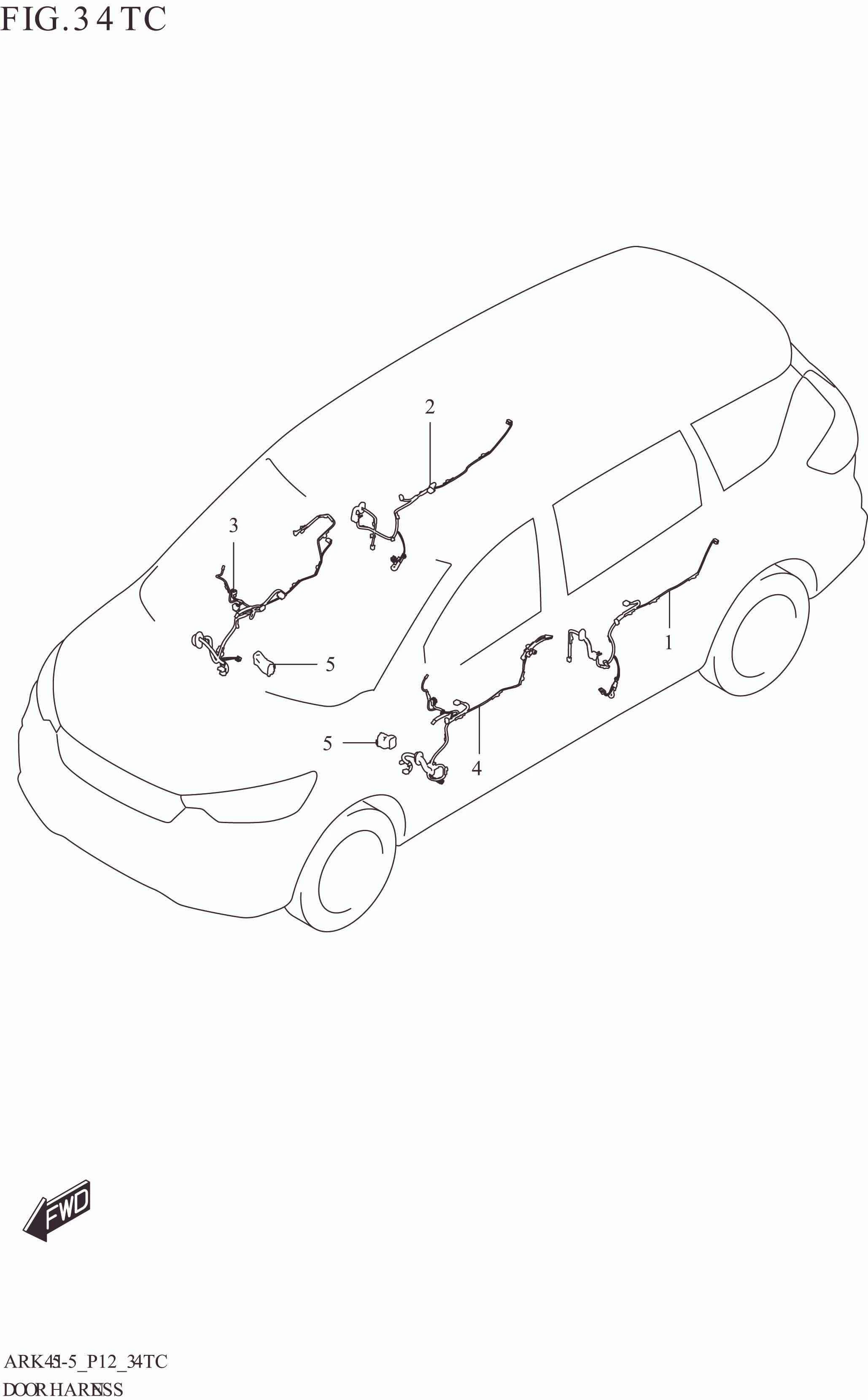 34TC DOOR HARNESS (GL:N_EASS)
