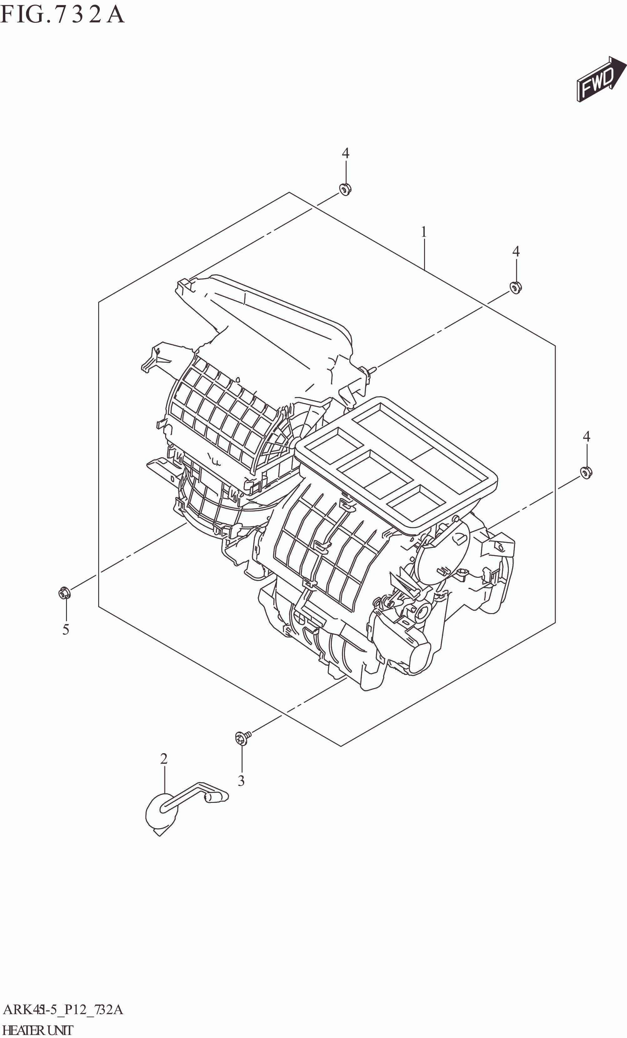 732A HEATER UNIT