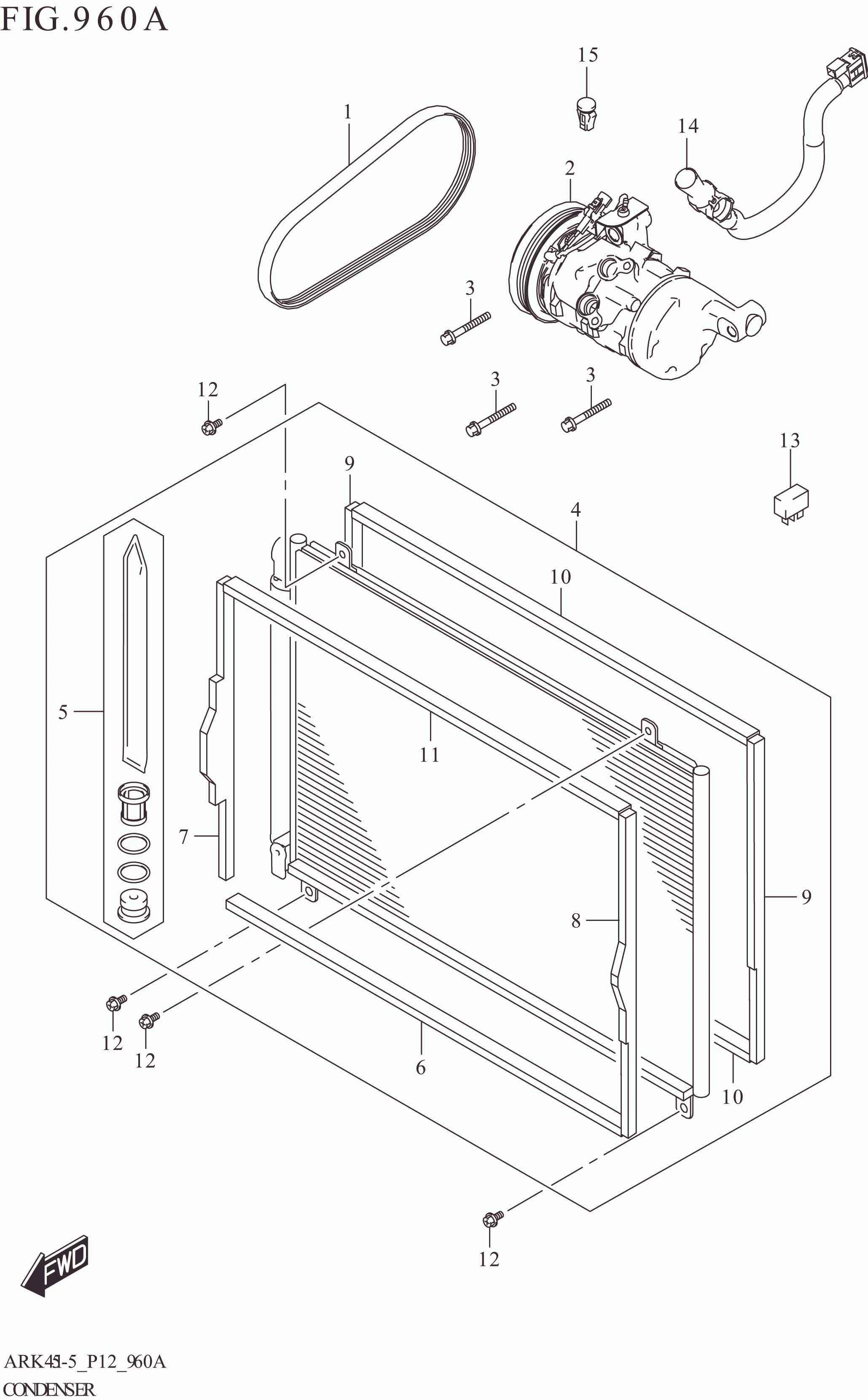 960A CONDENSER