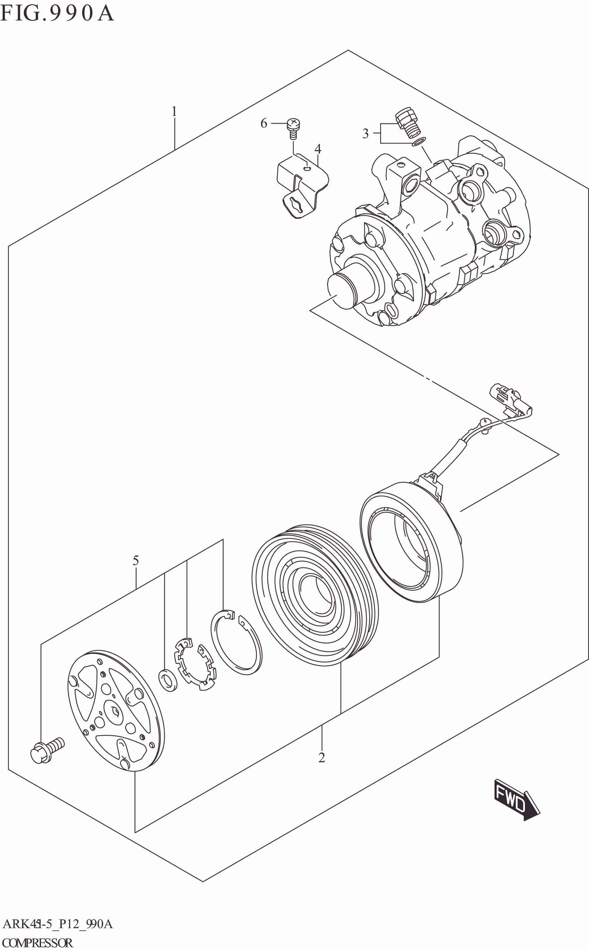 990A COMPRESSOR (GA,GL)