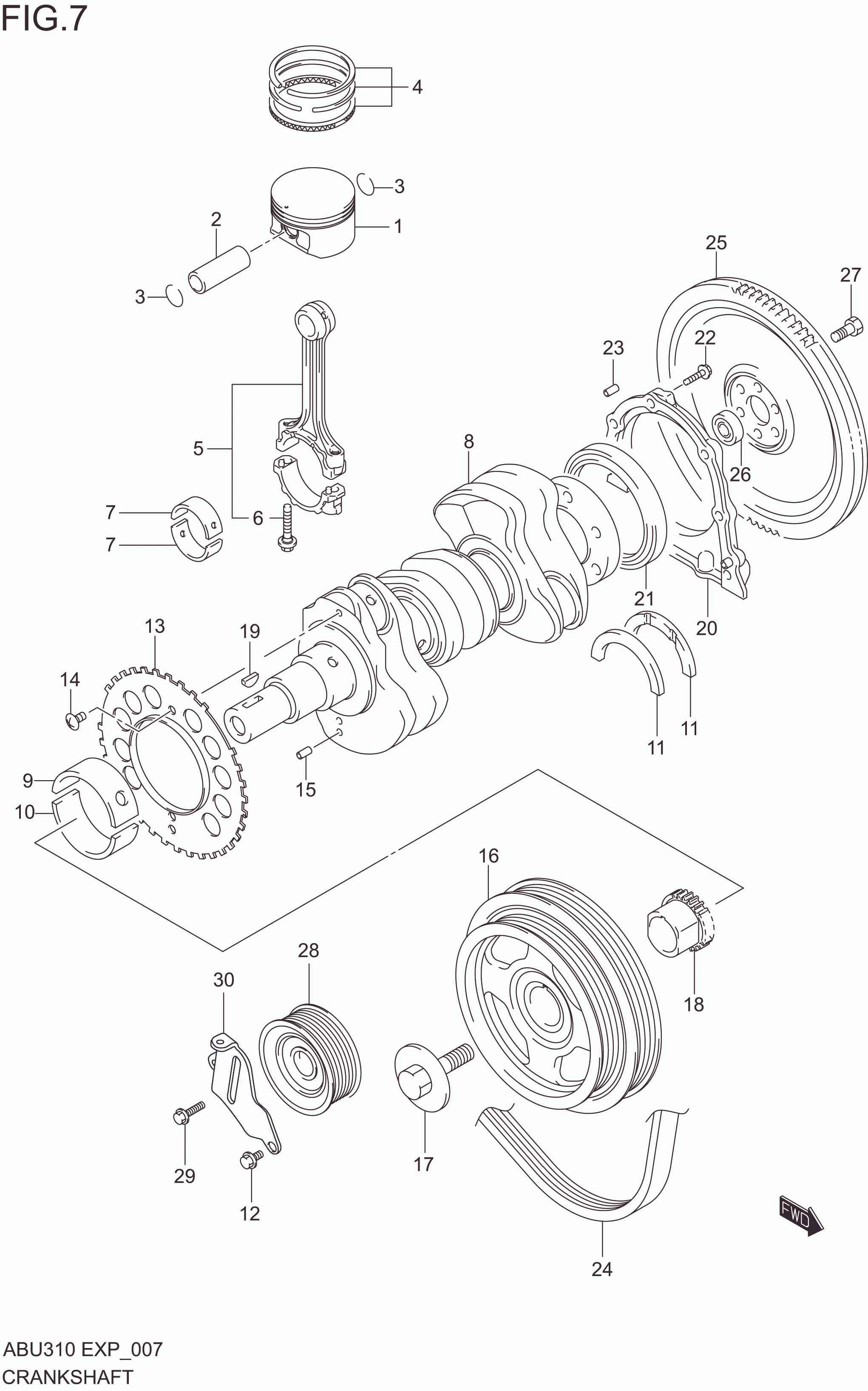 CRANK SHAFT