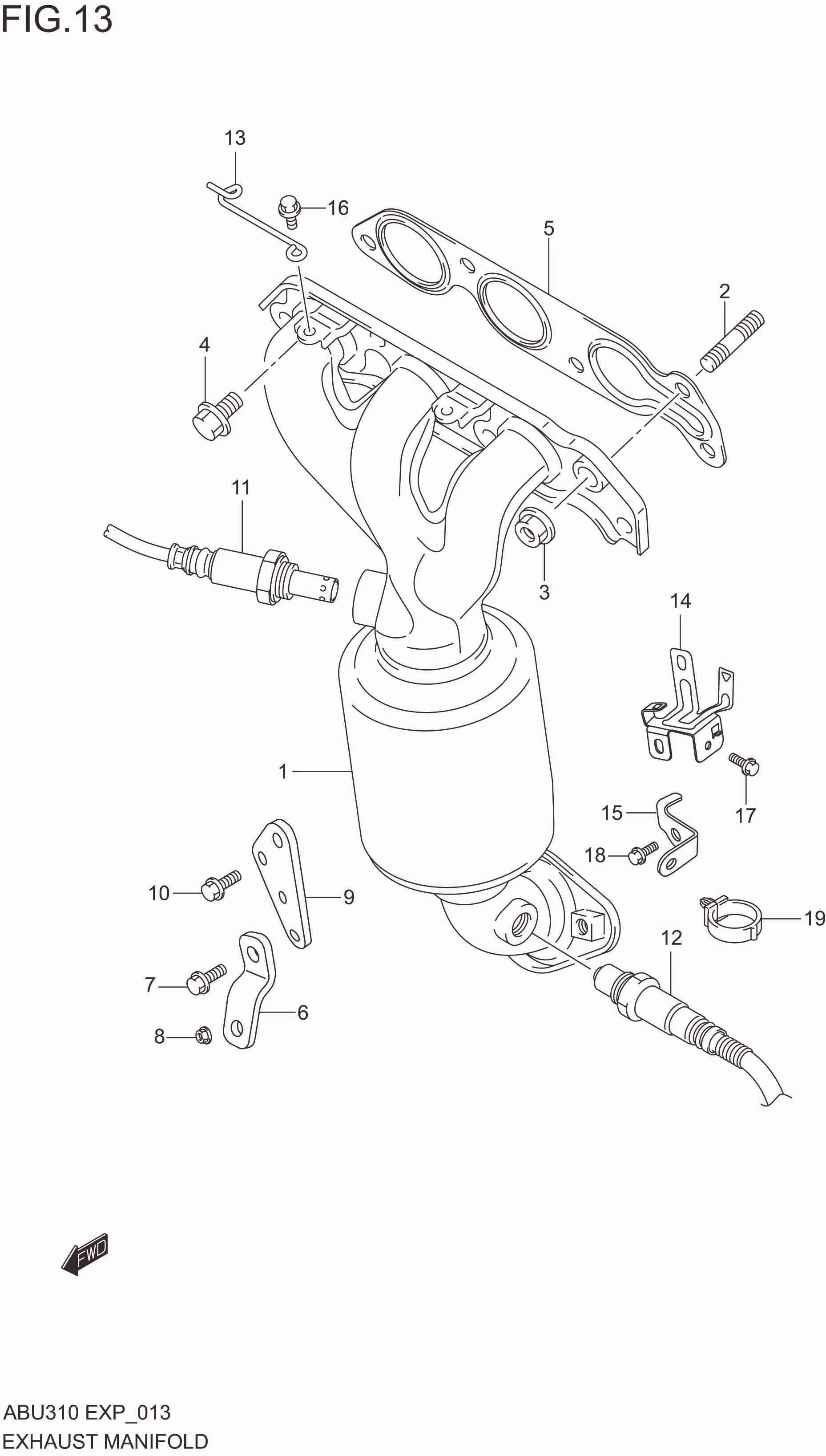 EXHAUST MANIFOLD