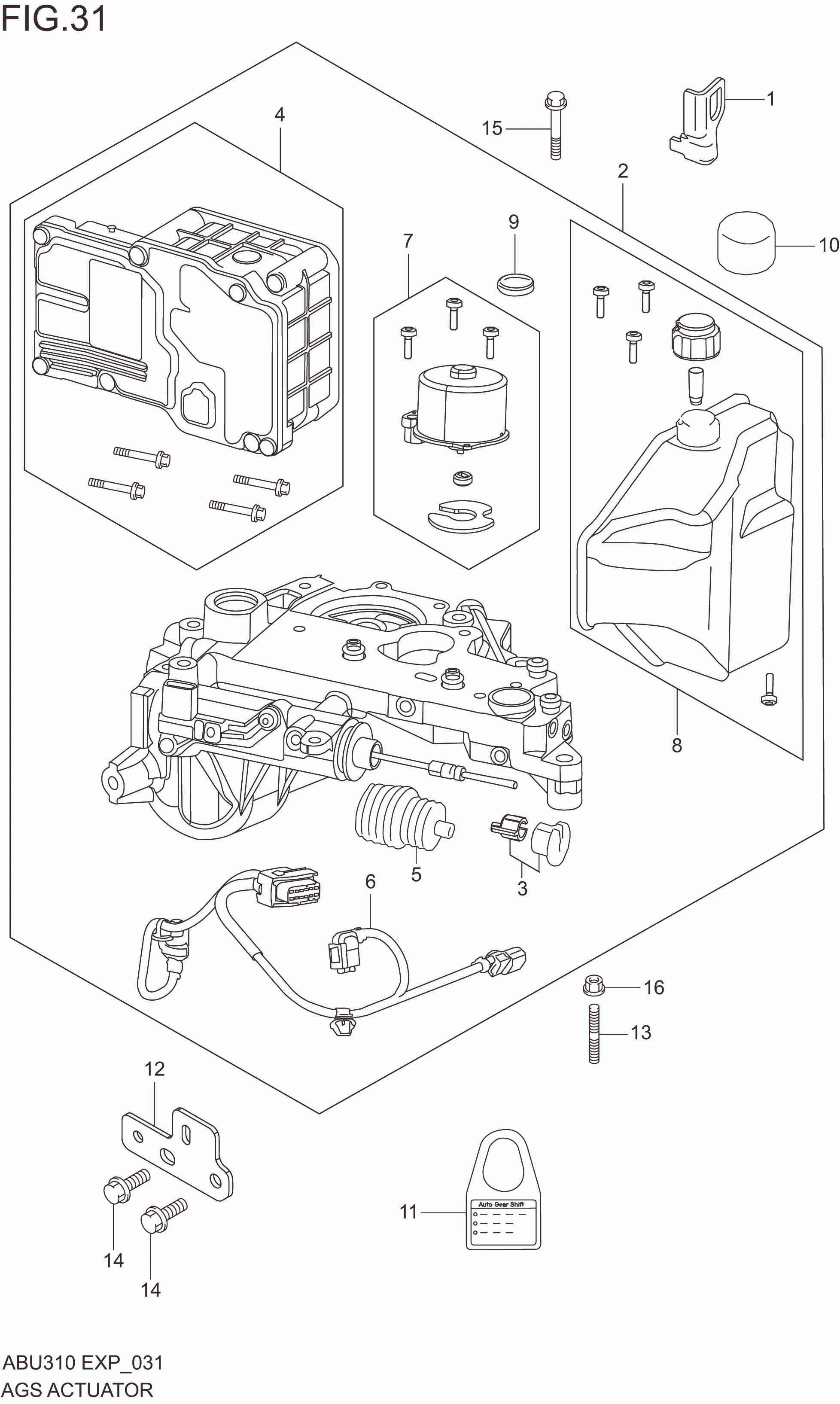 AGS ACTUATOR