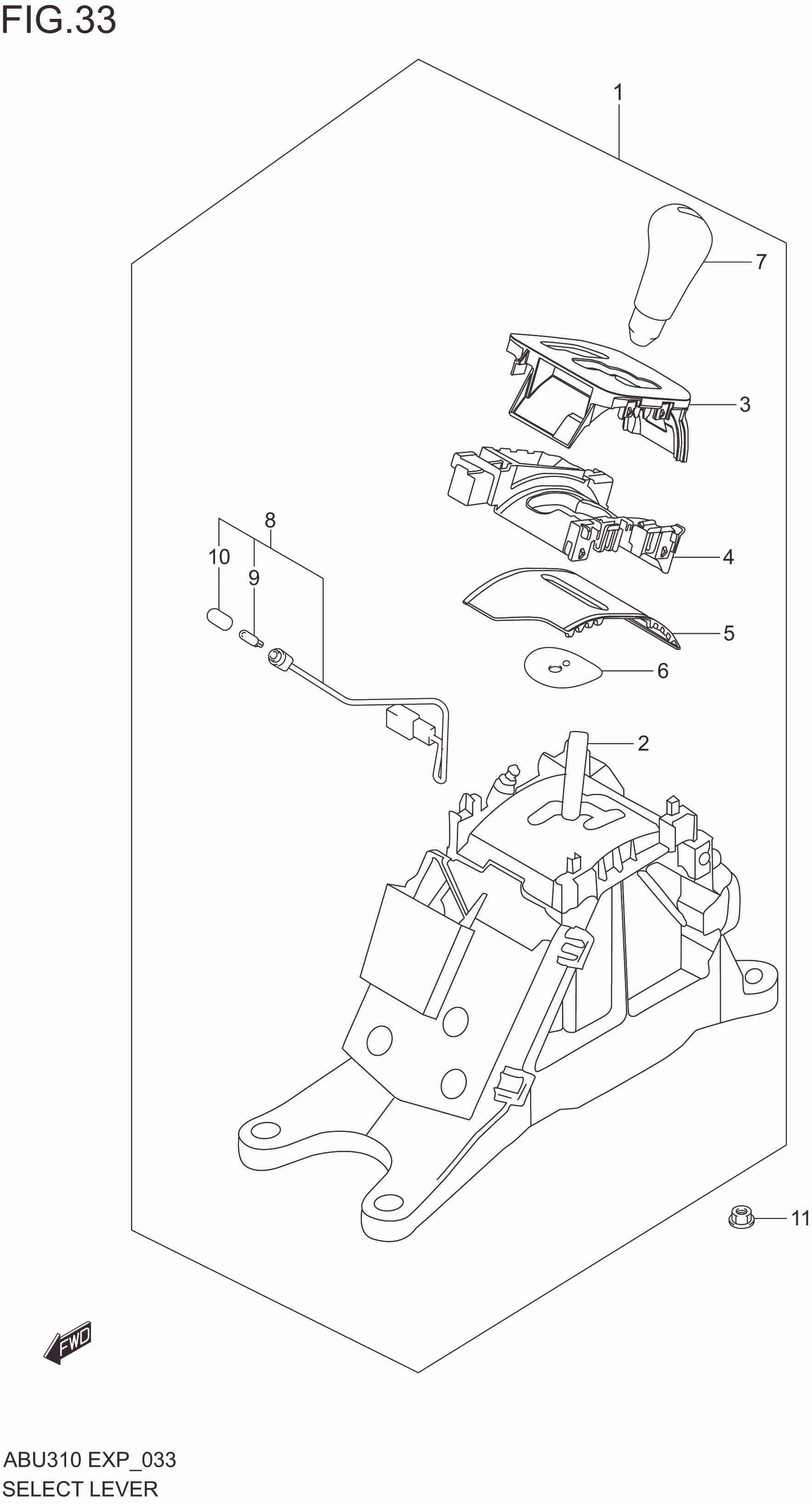 SELECT LEVER (5AGS)