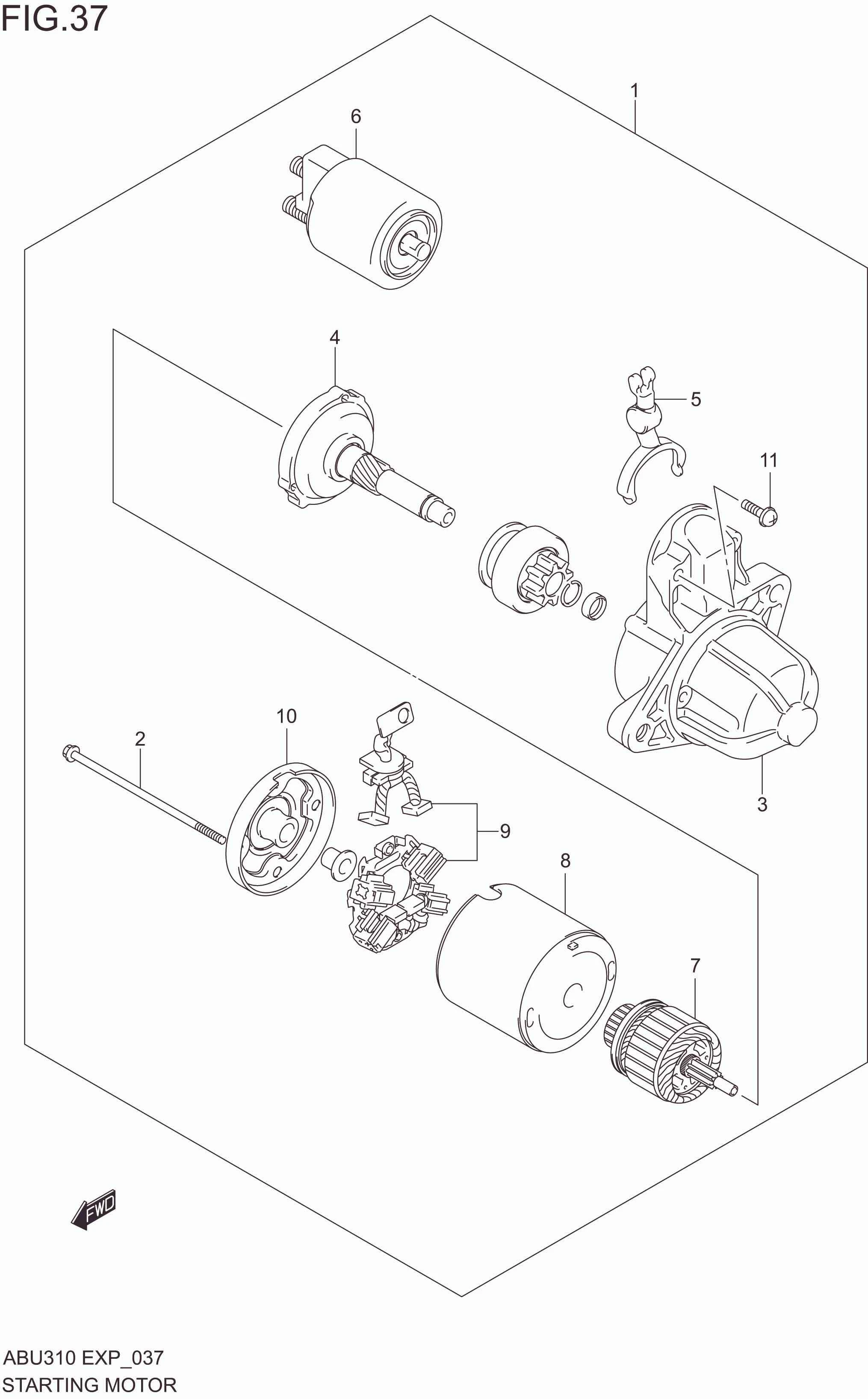 STARTING MOTOR