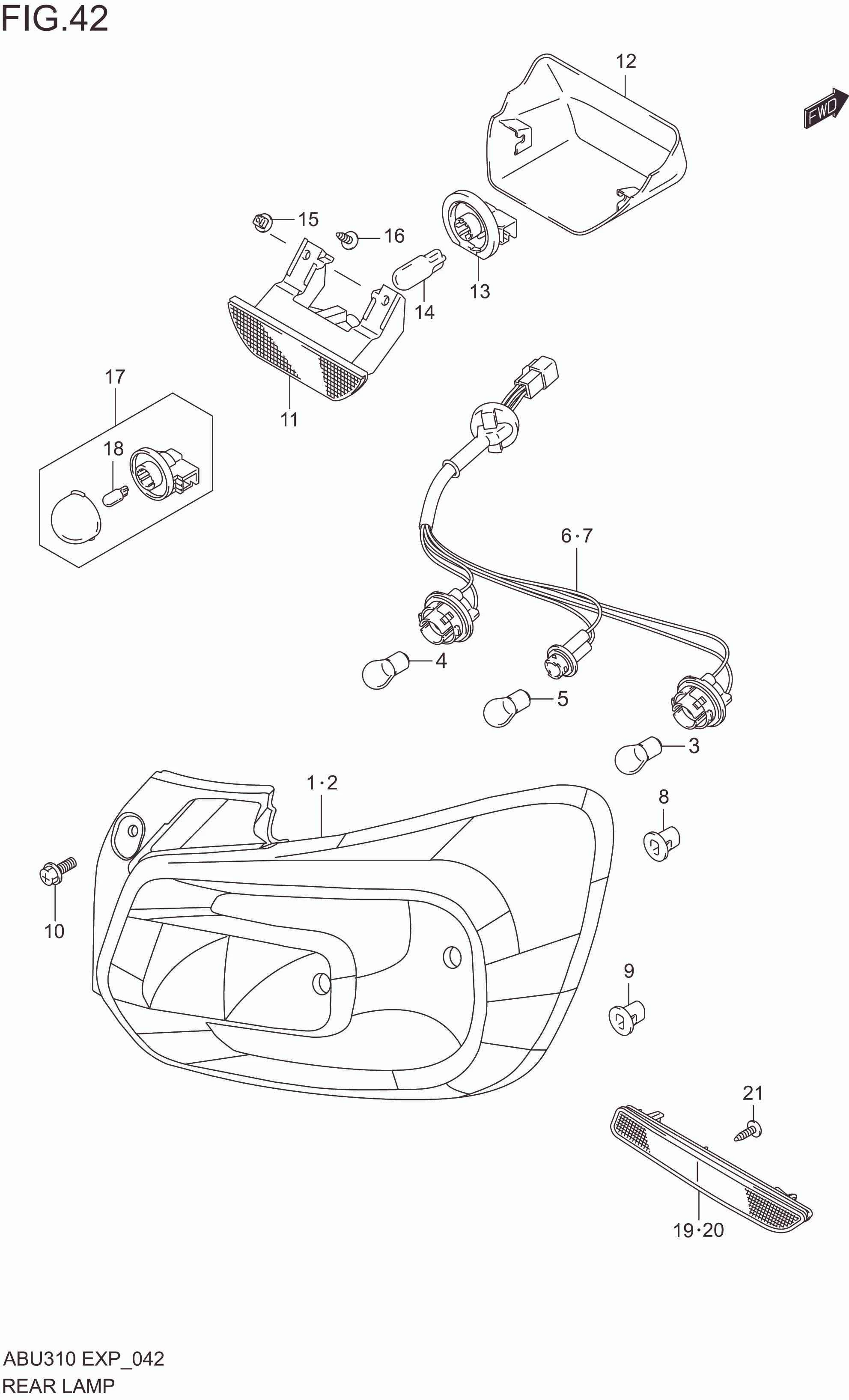 REAR LAMP